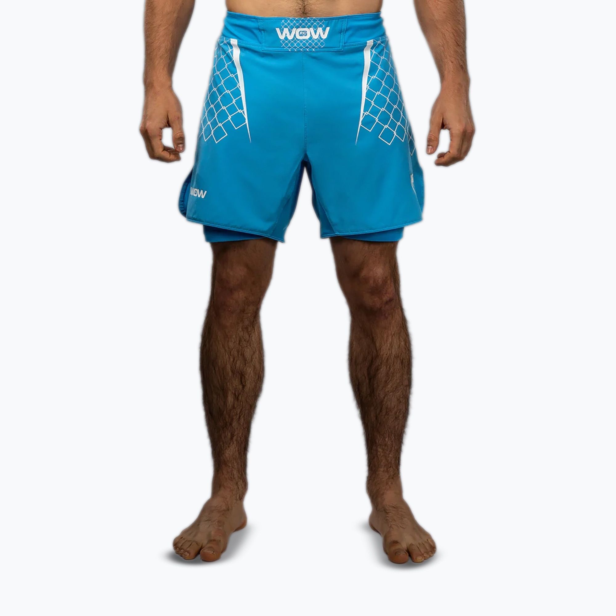 Spodenki treningowe męskie Venum X WOW FC fury pacyfic blue 