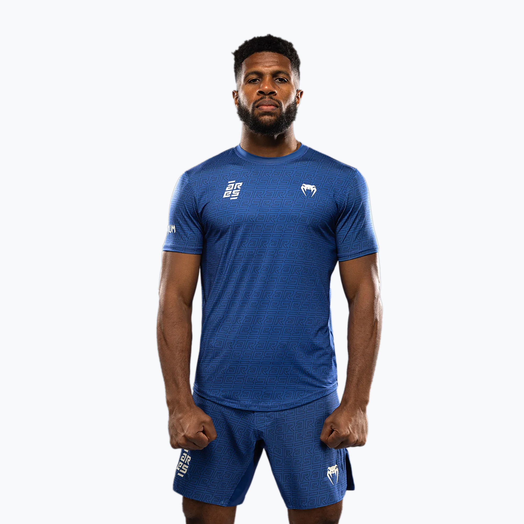 Koszulka treningowa męska Venum X Ares 2.0 Dry Tech royal blue 
