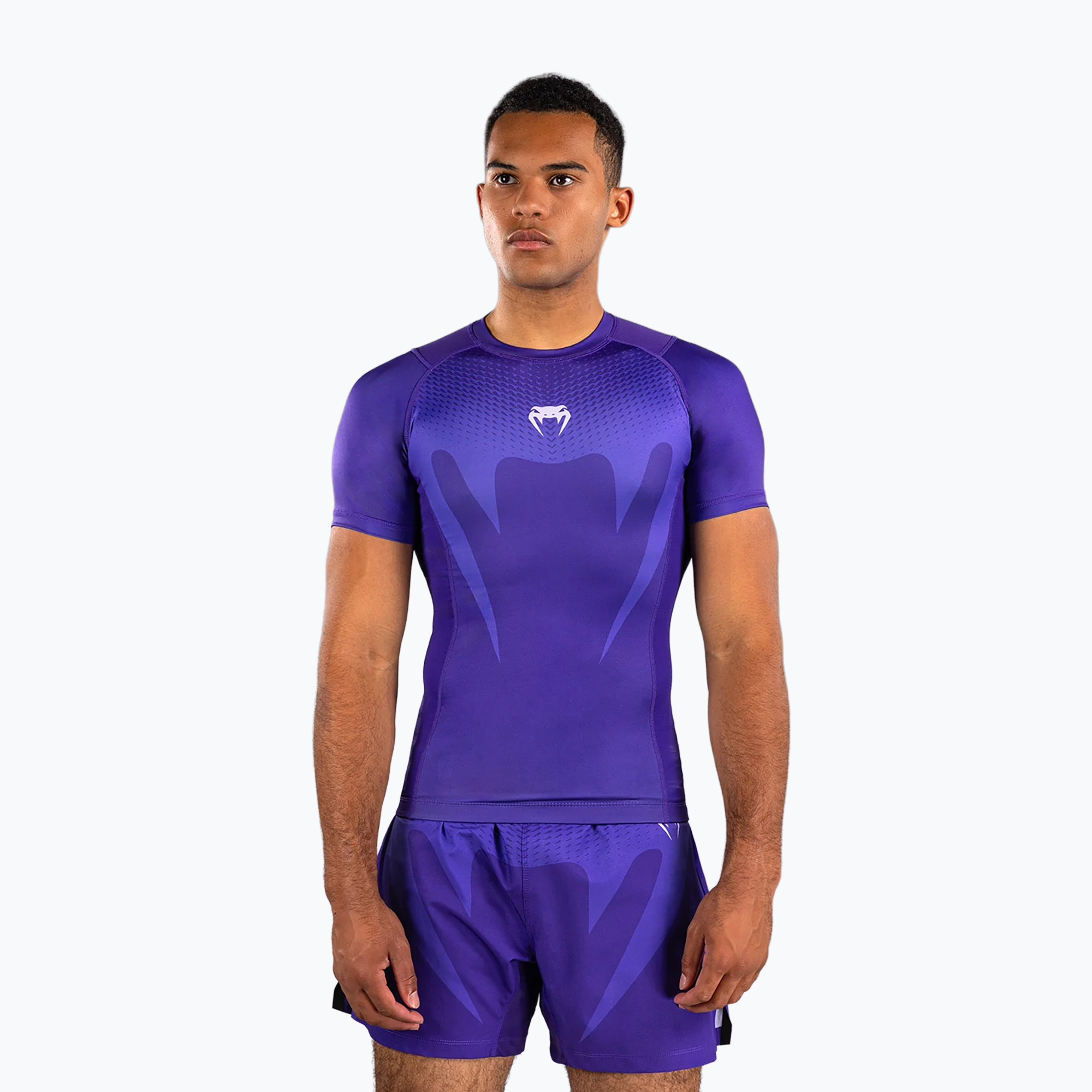 Roshguard męski Venum No Gi Rashguards purple