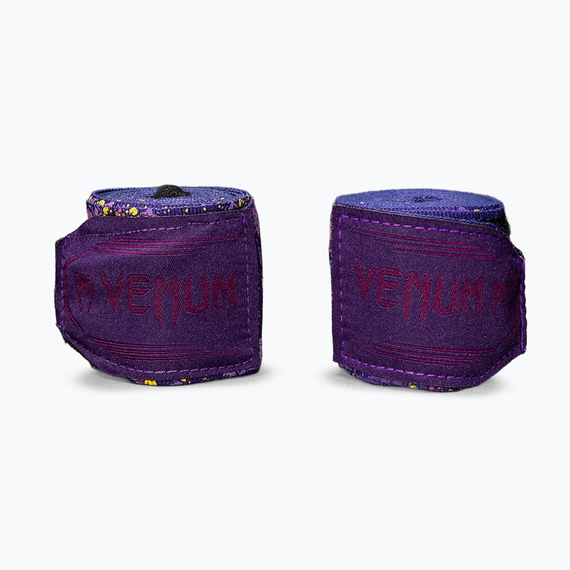 Bandaje de box Venum Santa Muerte Handwraps 250 cm dark purple