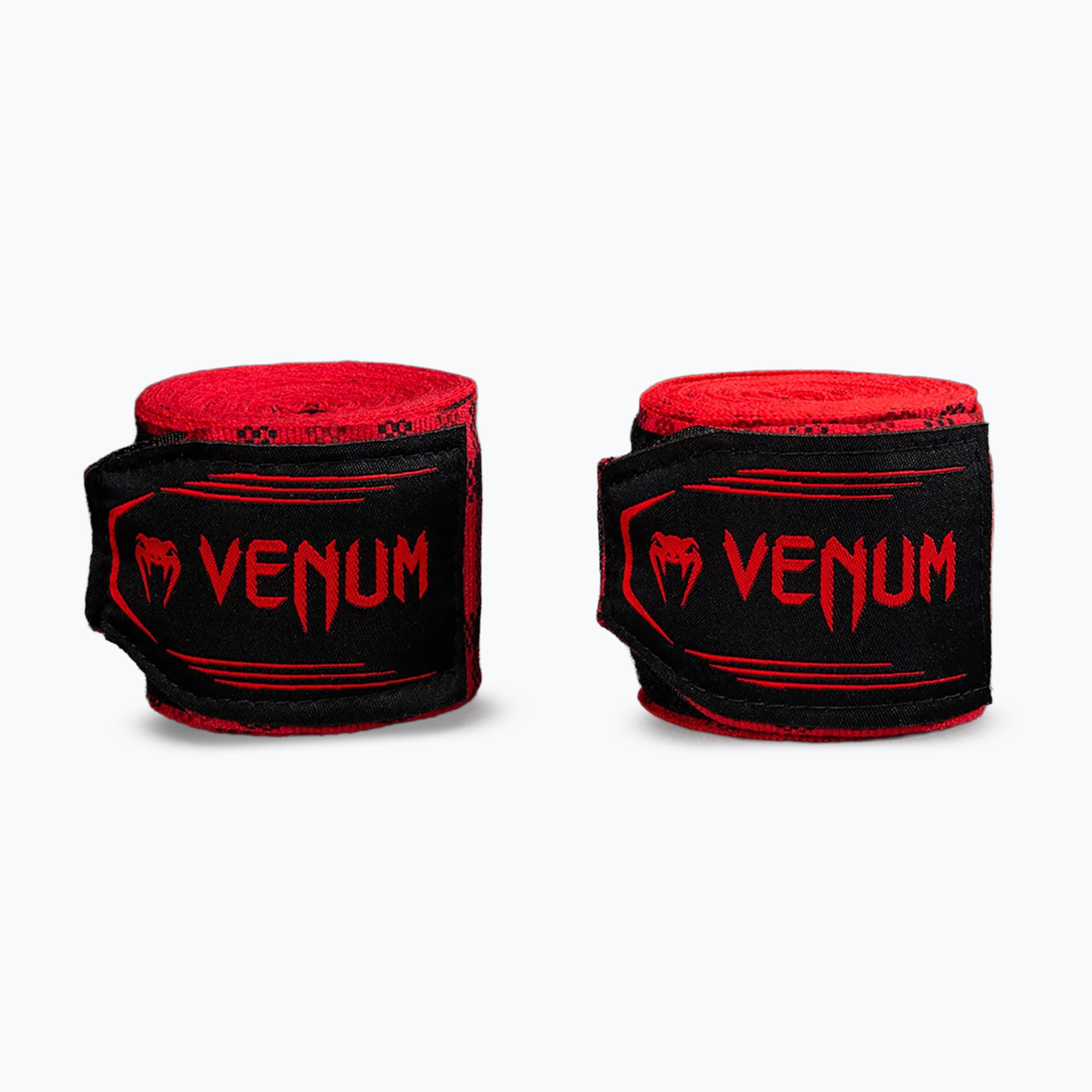 Боксови бандажи Venum Tartan Handwraps 400 cm fury red