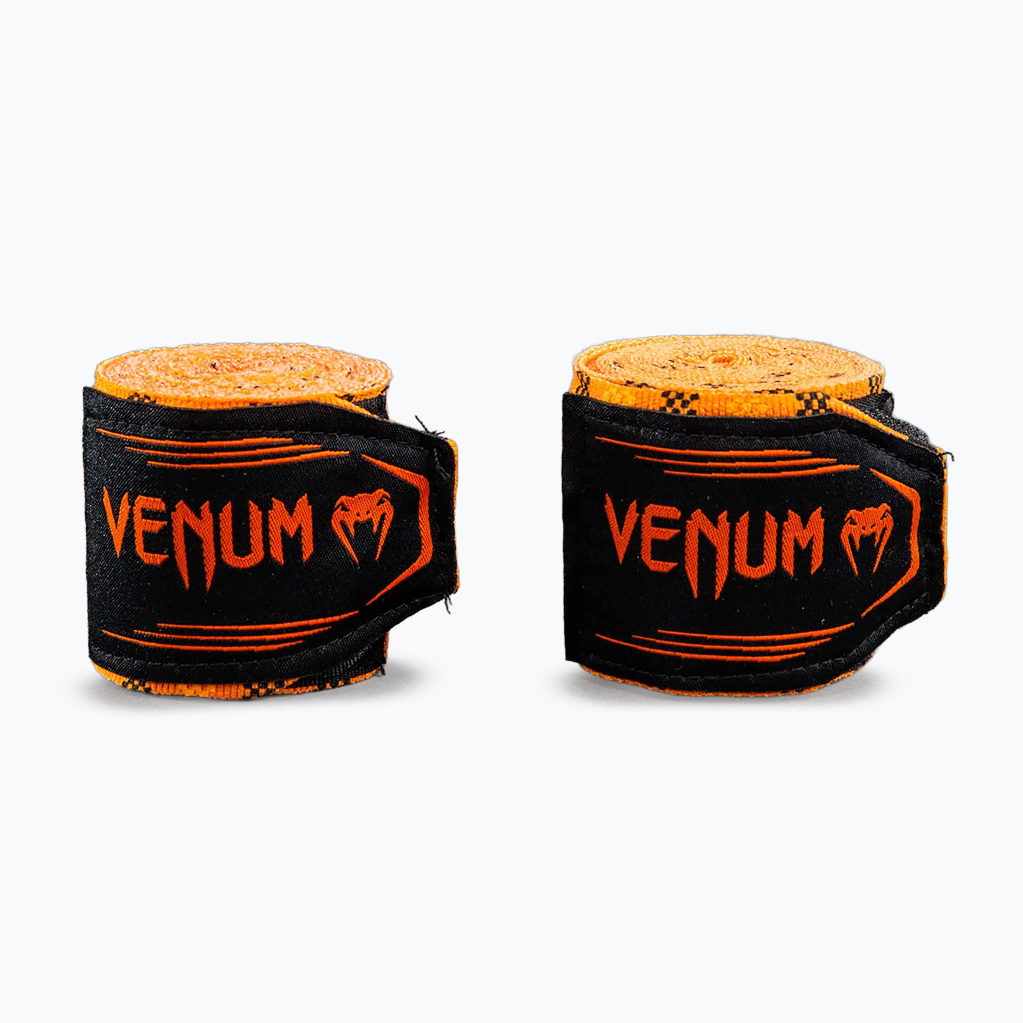 Боксови бандажи Venum Tartan Handwraps 400 cm pumpkin