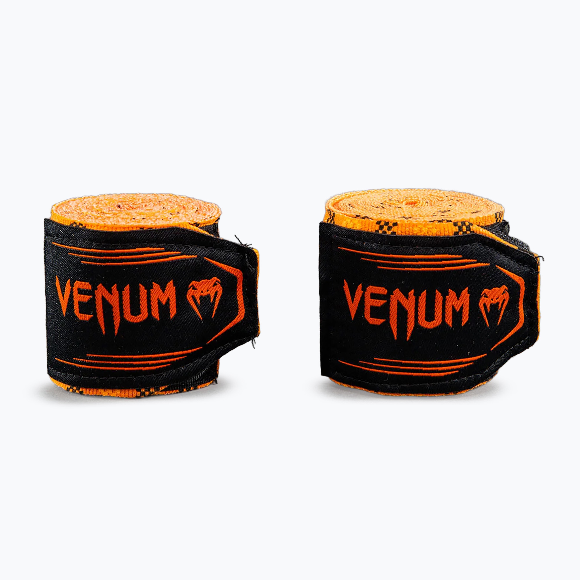 Боксови бандажи Venum Tartan Handwraps 450 cm pumpkin