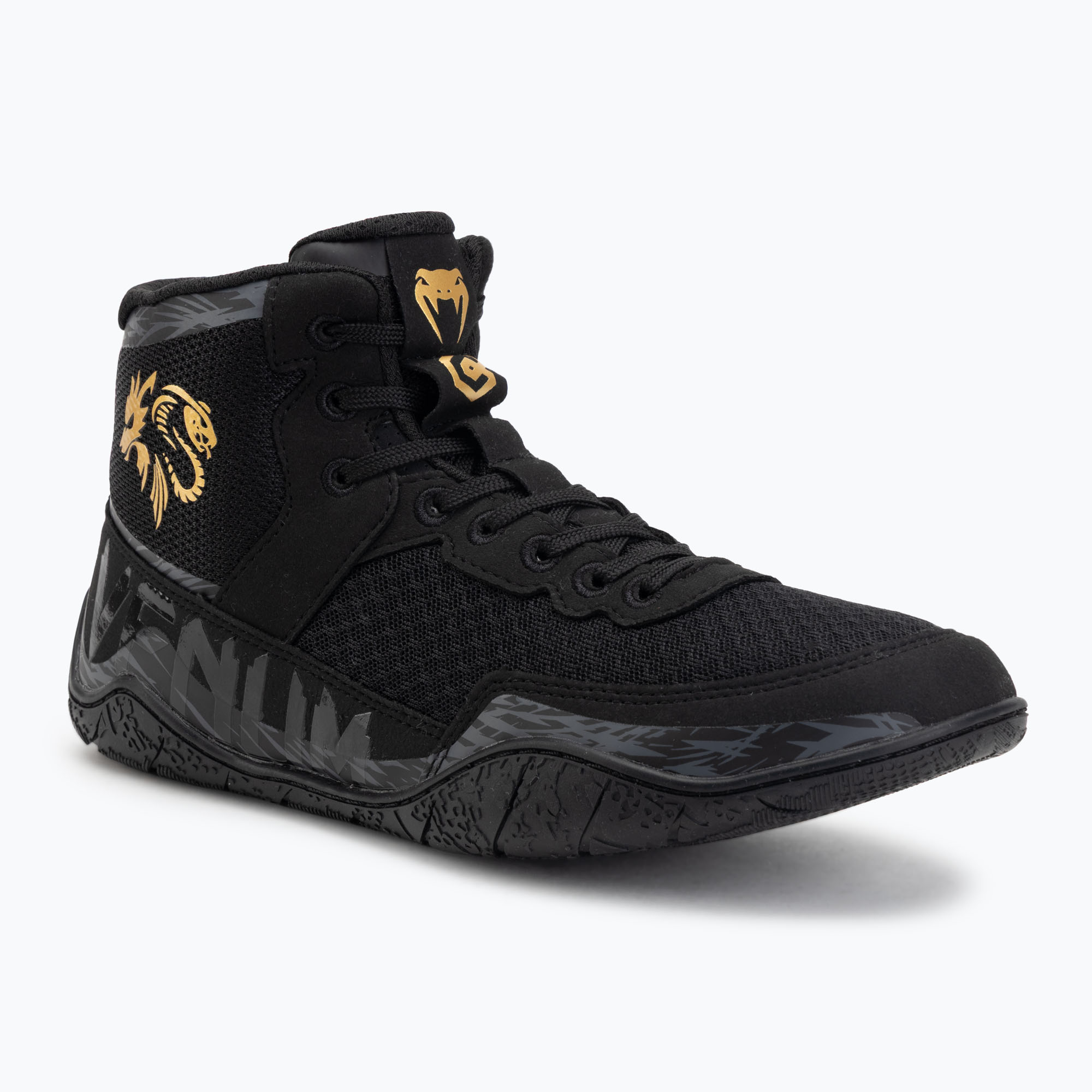 Buty zapaśnicze Venum x Chimaev Wrestling black/grey 