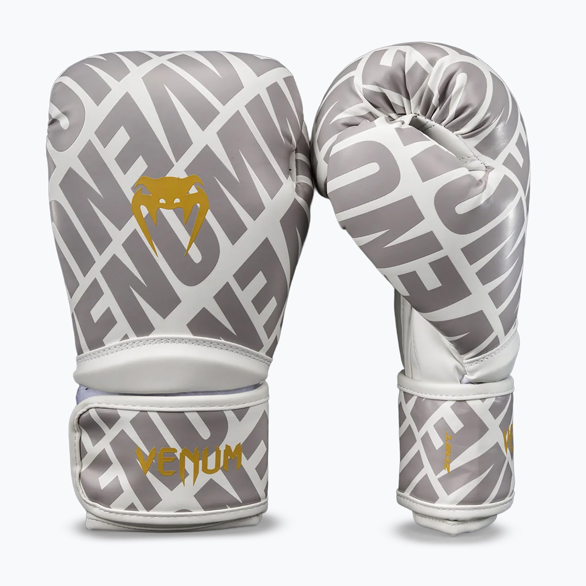 Rękawice bokserskie Venum Contender 1.5 XT 3D Boxing white/gold 