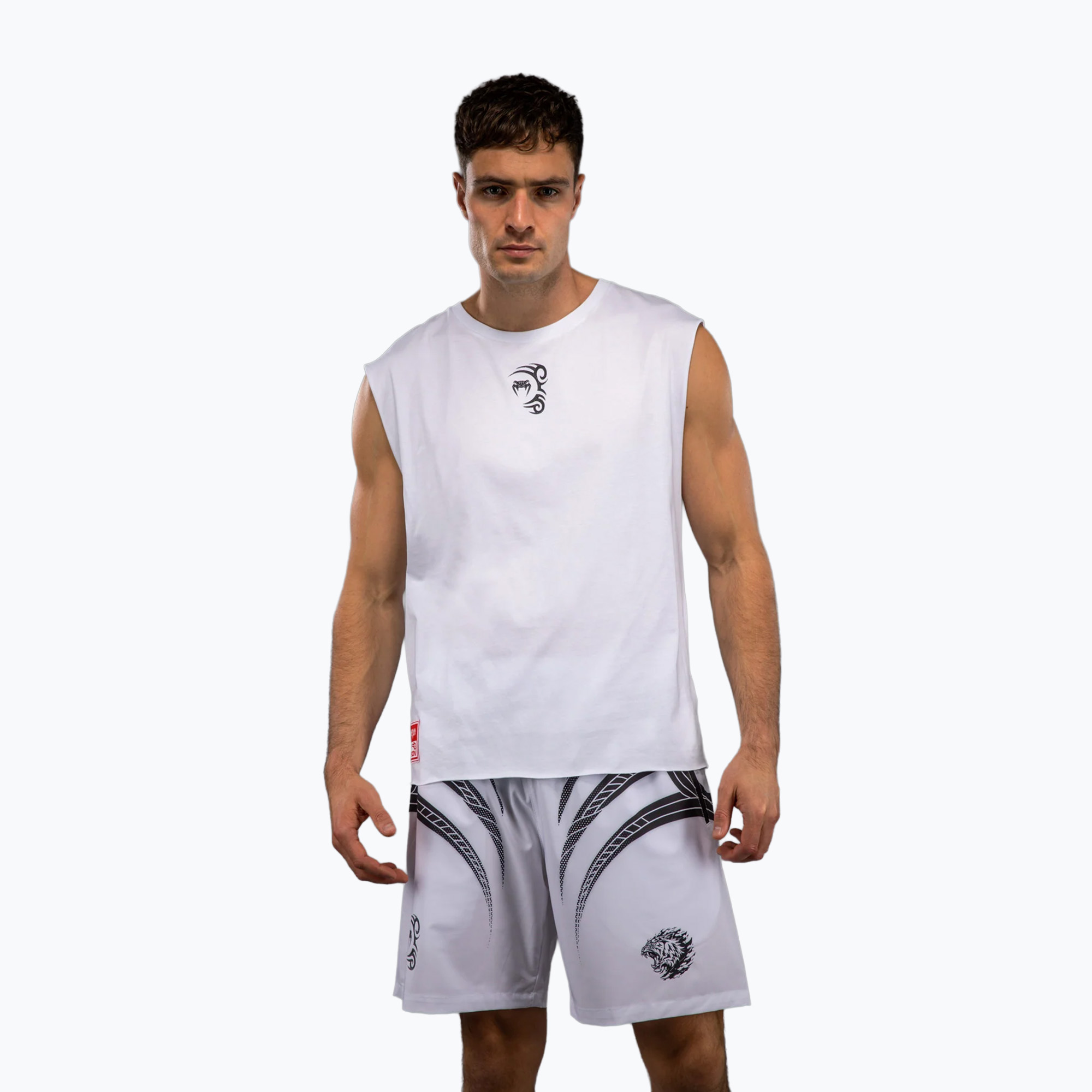 Koszulka męska Venum x Mike Tyson Tiger Sleeveless optical white