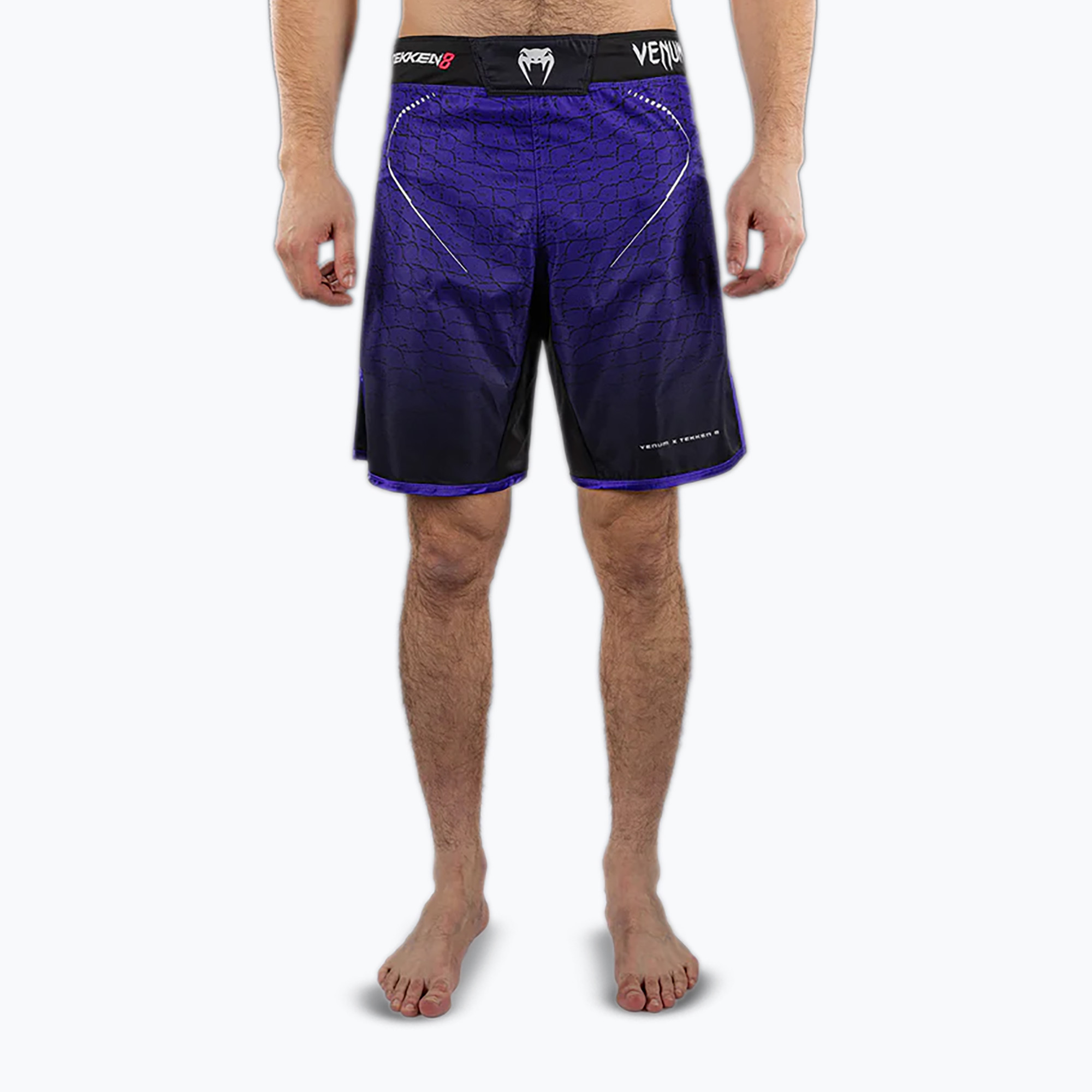 Мъжки тренировъчни шорти Venum x TEKKEN 8 Kazuya Fight black purple