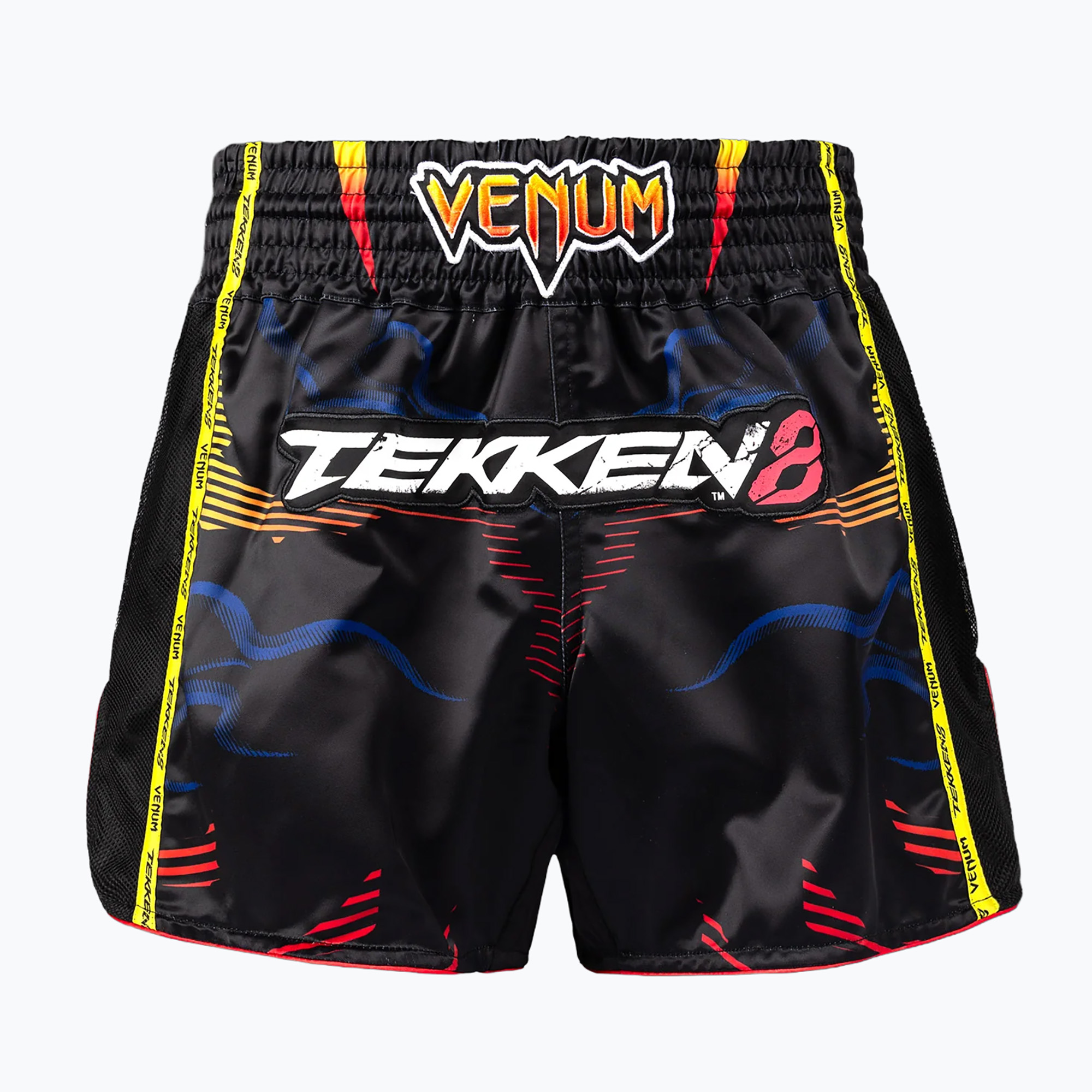 Мъжки тренировъчни шорти Venum x TEKKEN 8 Yoshimitsu Muay Thai black/orange