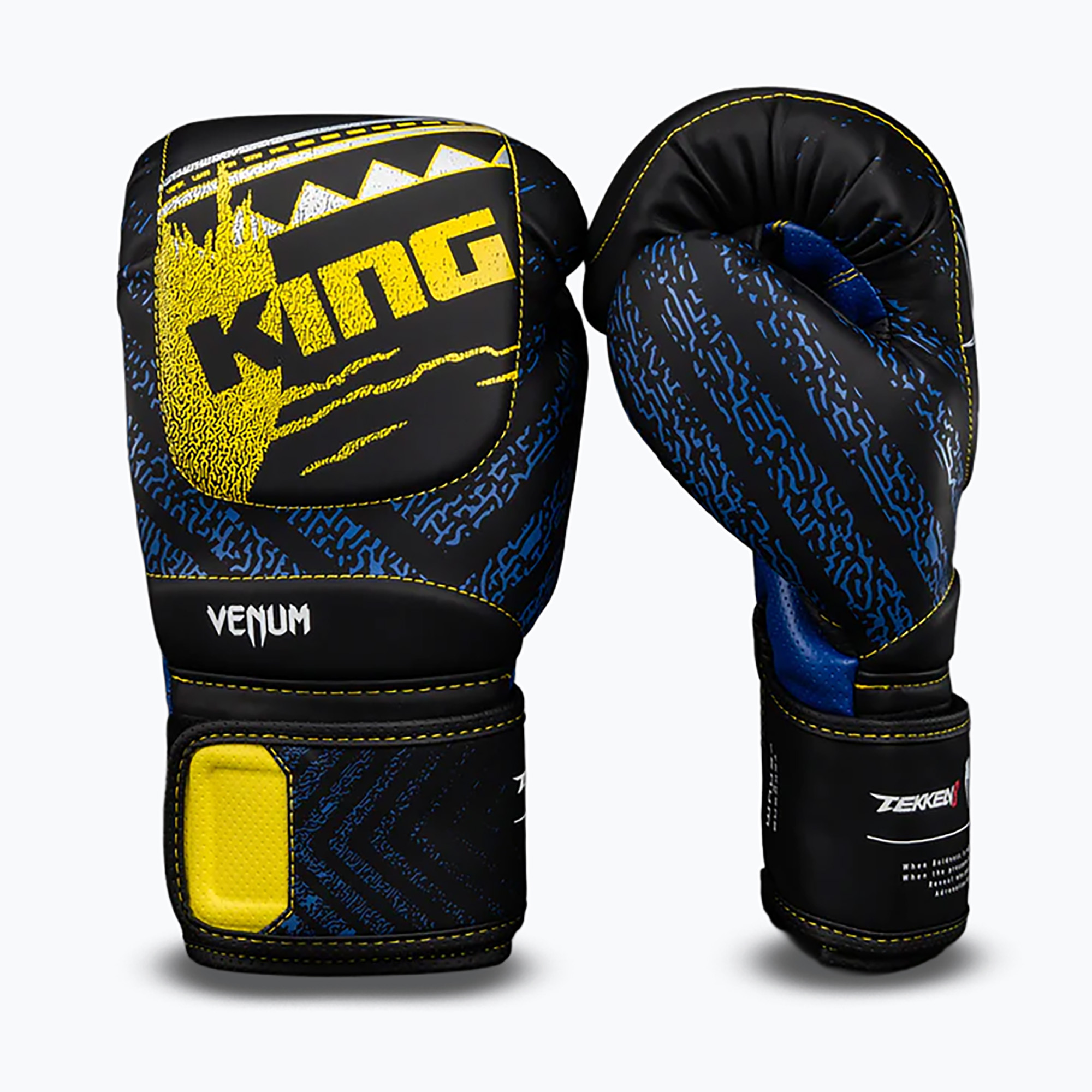 Боксови ръкавици Venum x TEKKEN 8 King Boxing black/yellow