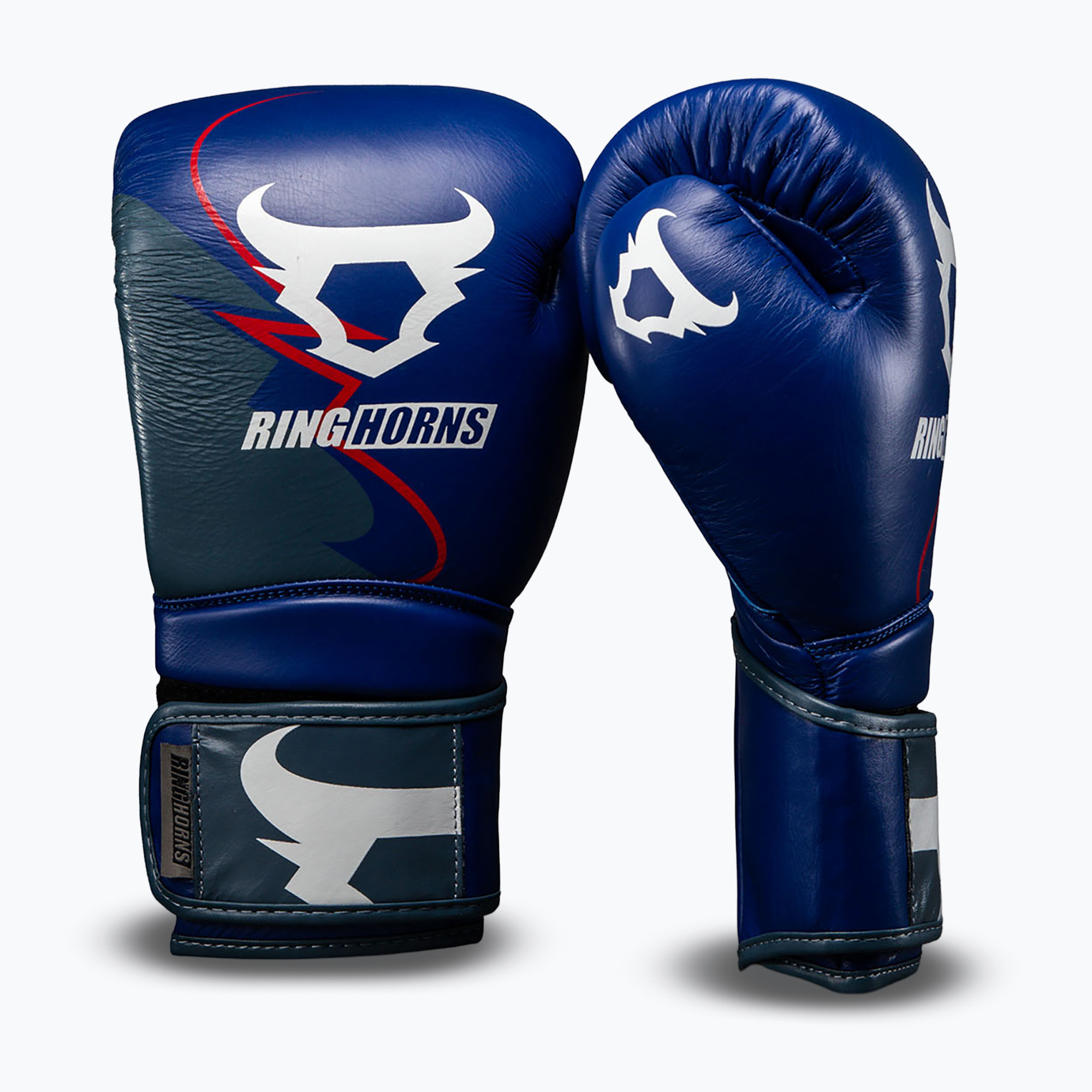 Боксови ръкавици Venum Ringhorns Charger Boxing navy blue/red