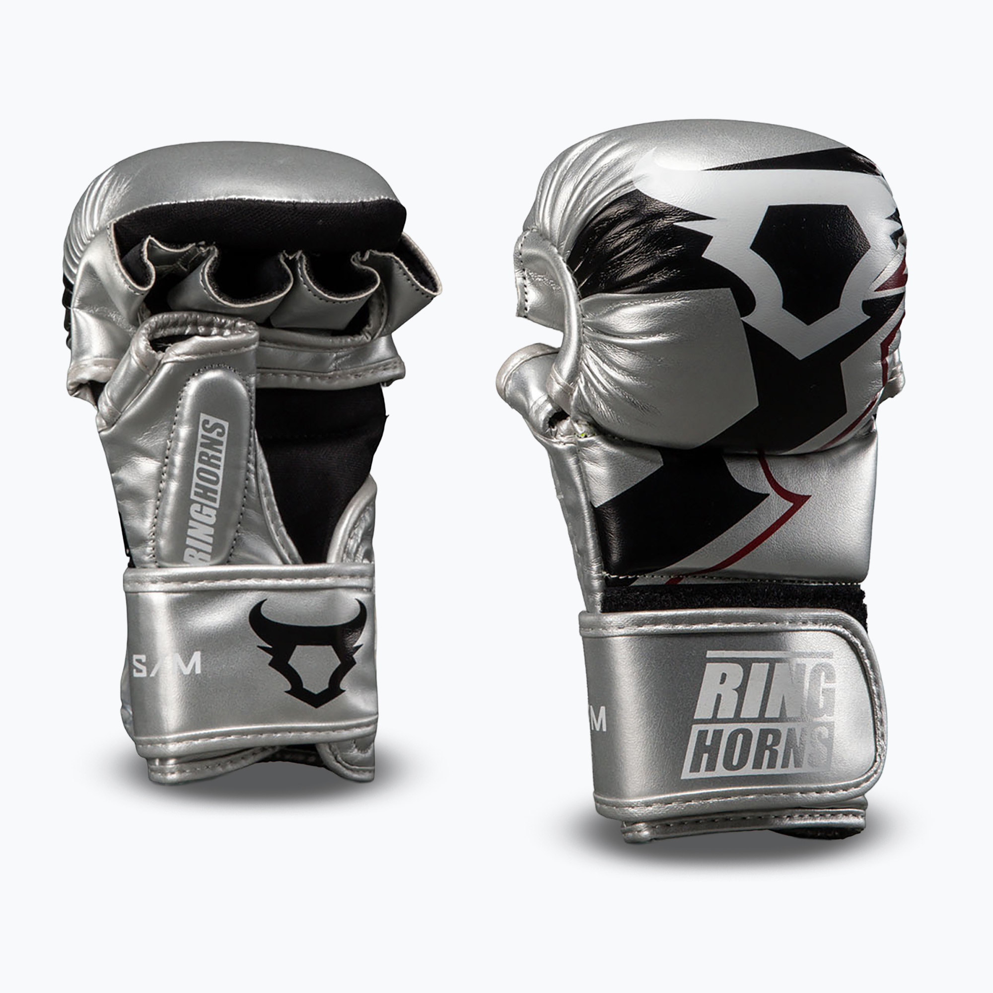 Боксови ръкавици Venum Ringhorns Charger Boxing silver/black