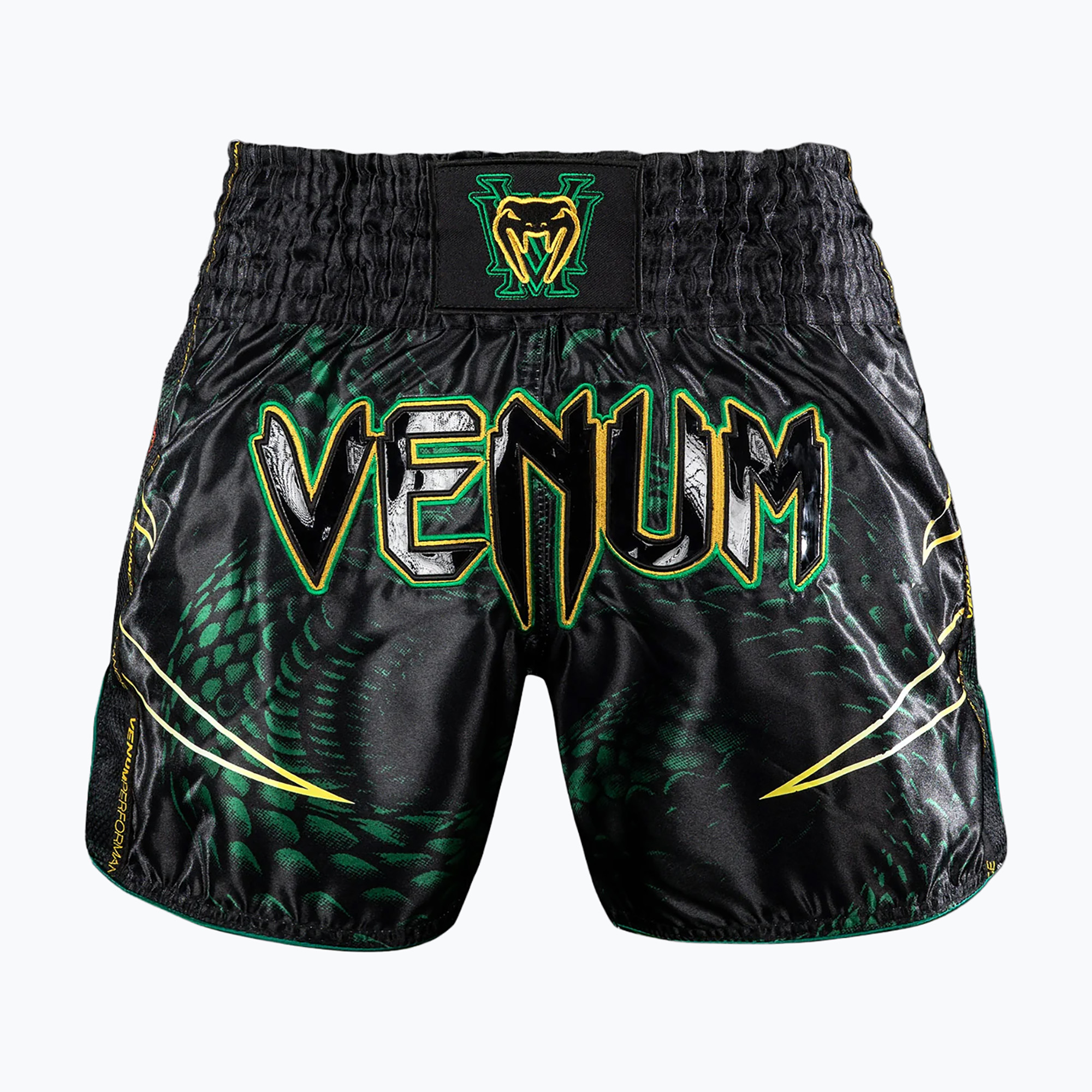 Мъжки тренировъчни шорти Venum Matupa Muay Thai black/green/gold