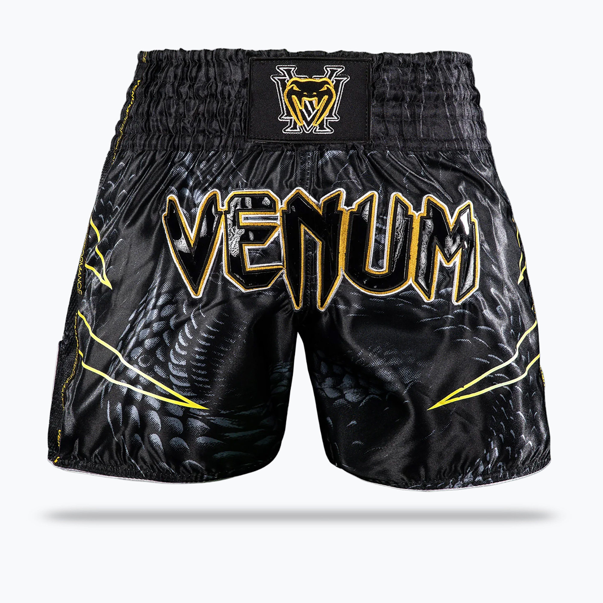 Мъжки тренировъчни шорти Venum Matupa Muay Thai black/grey/gold