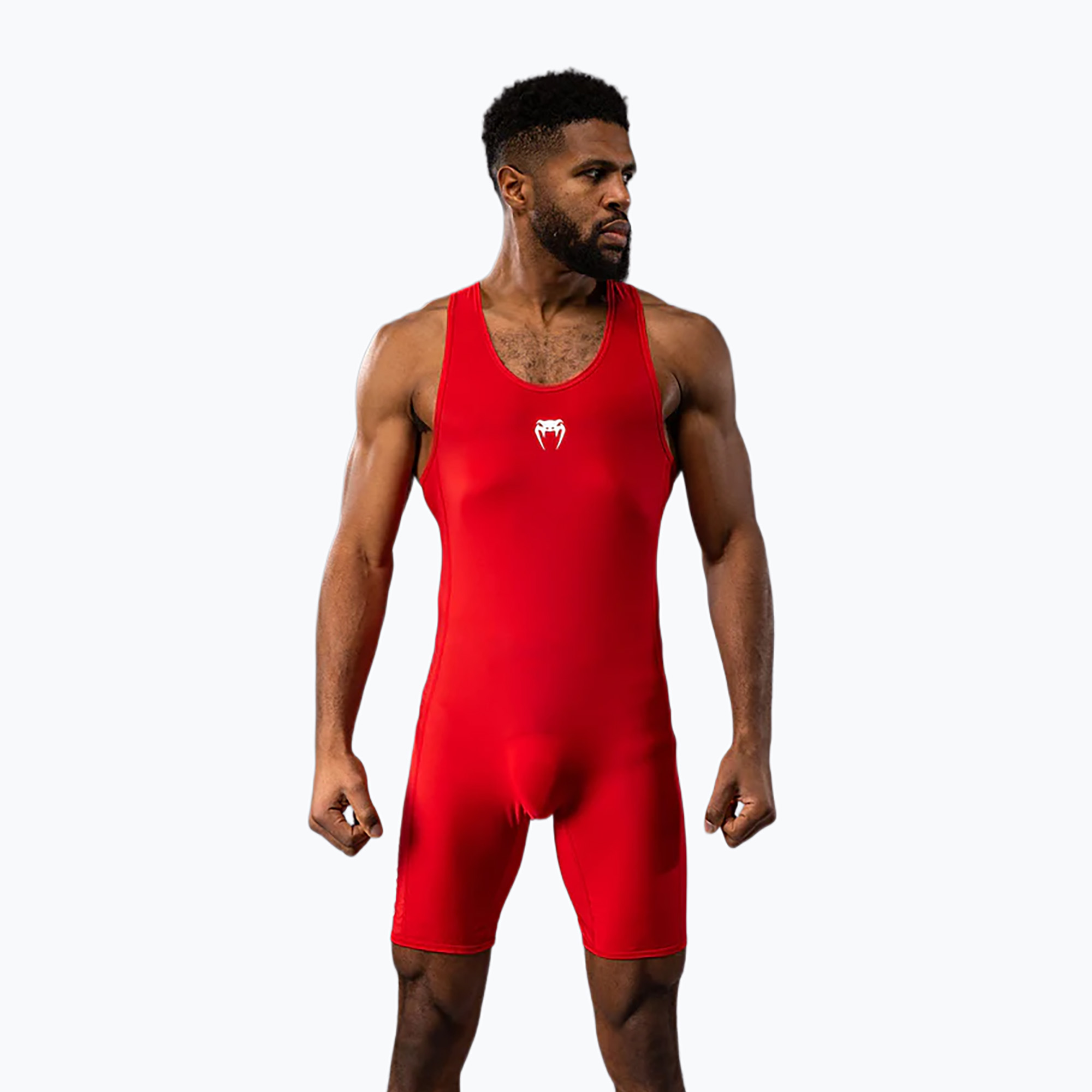 Kombinezon męski Venum Challenger Wrestling Singlet red 