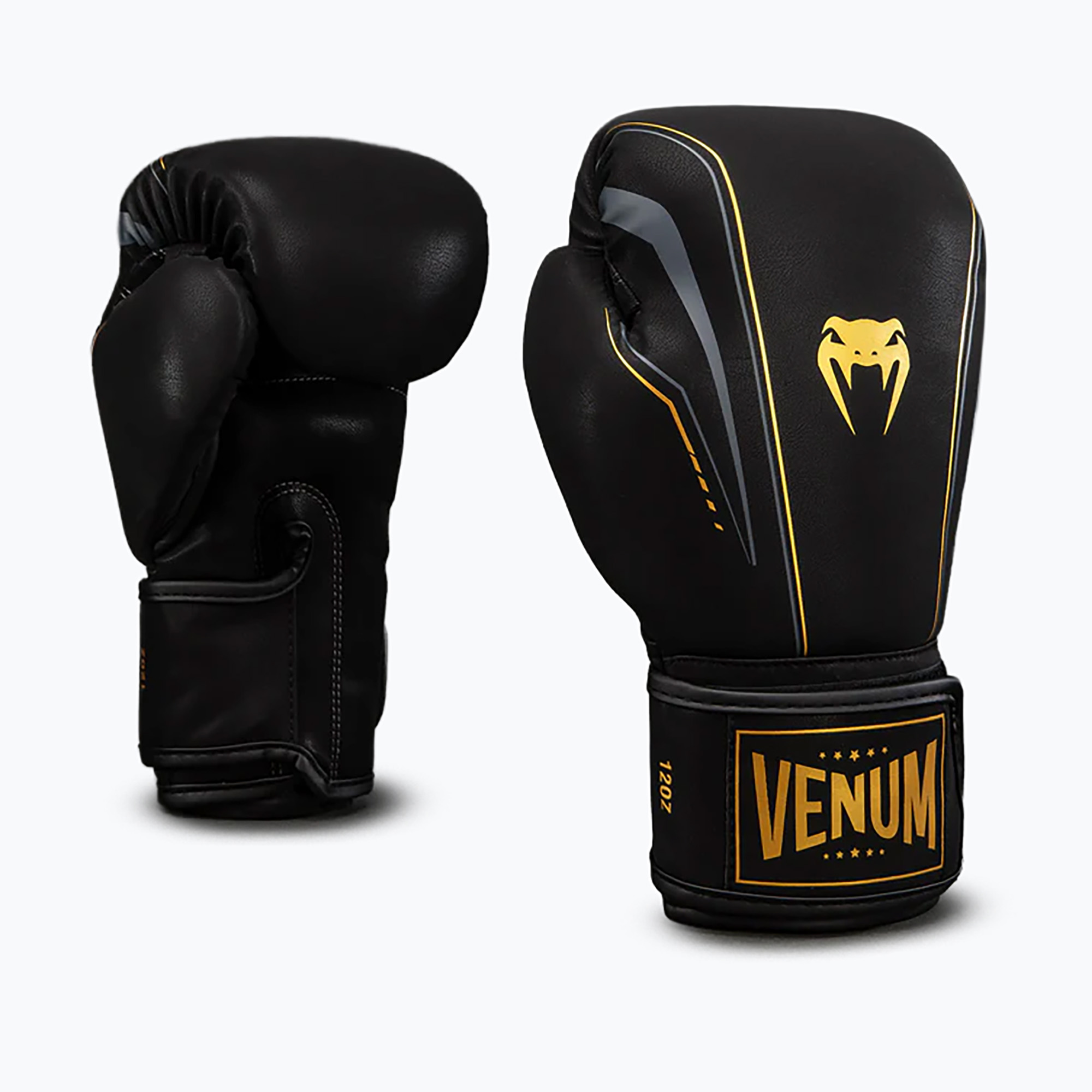 Mănuși de box Venum Streamline Boxing black/gold