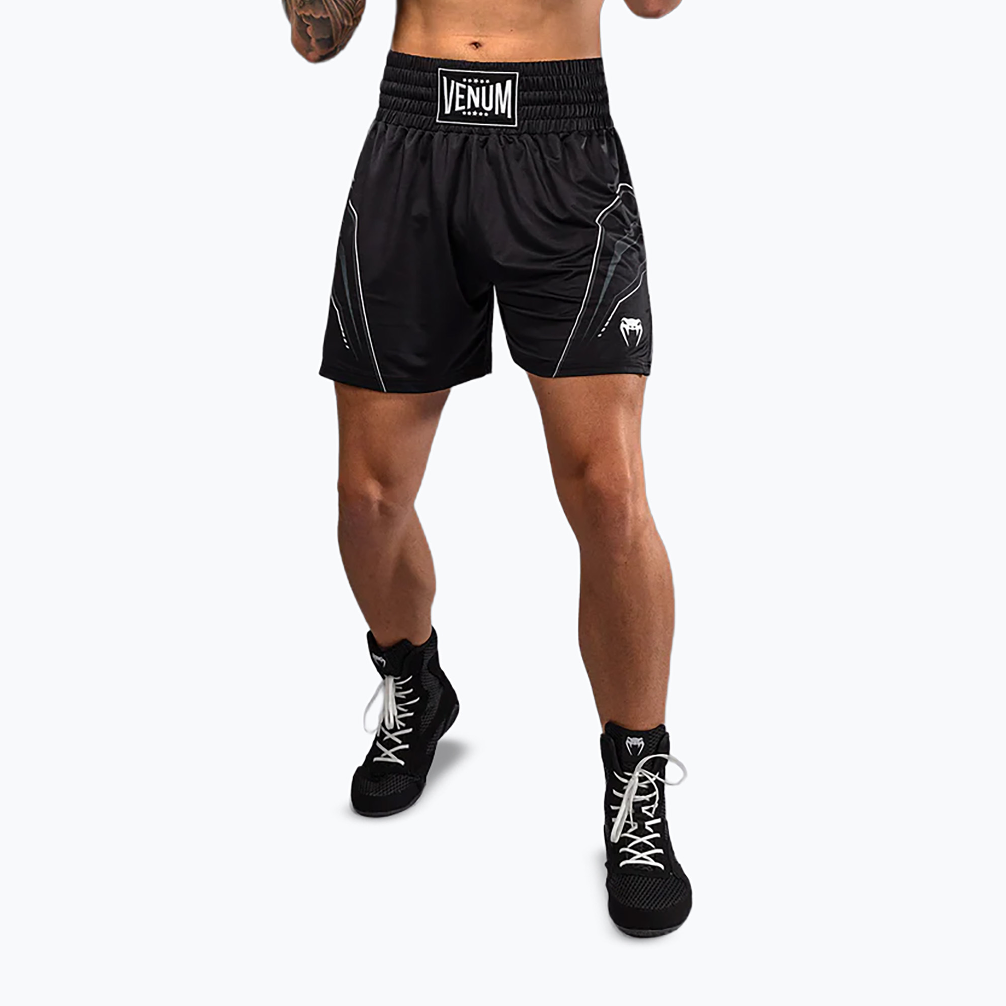 Pantaloni scurți de box pentru bărbați Venum Streamline Boxing black/white