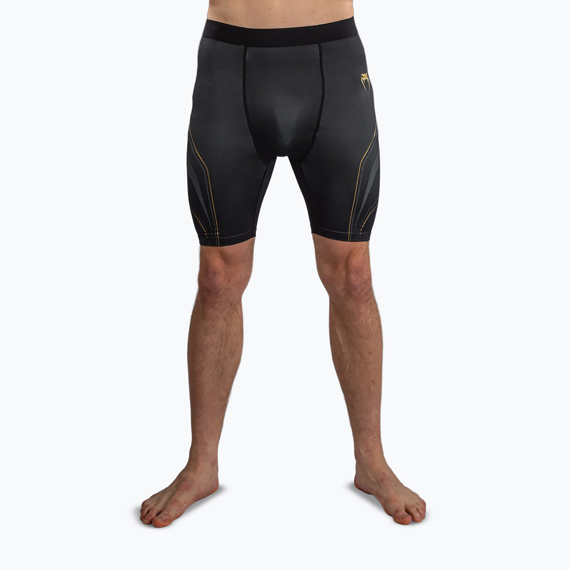 Spodenki treningowe męskie Venum Streamline Vale Tudo black/gold 
