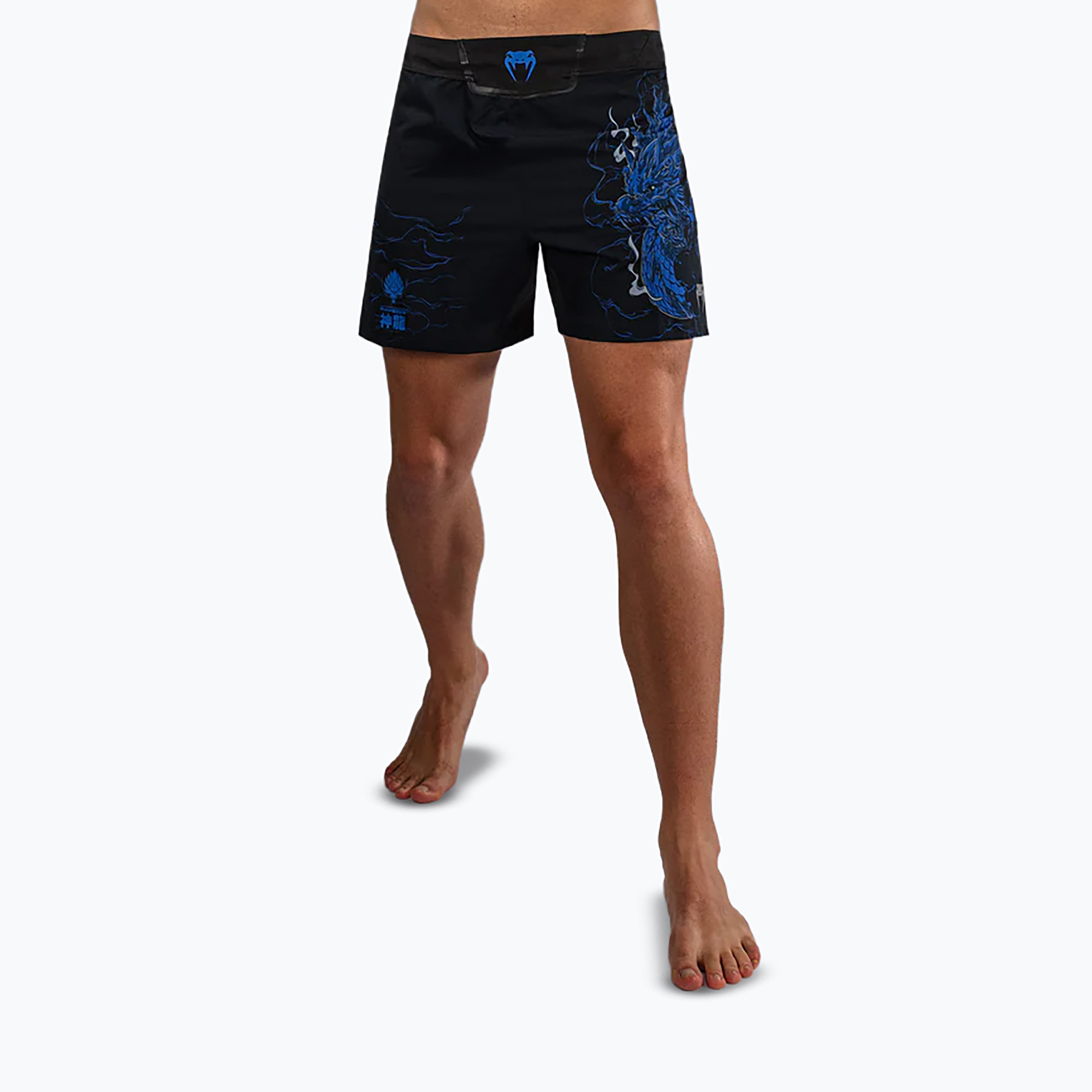 Spodenki treningowe męskie Venum Thunder Dragon black/royal blue 