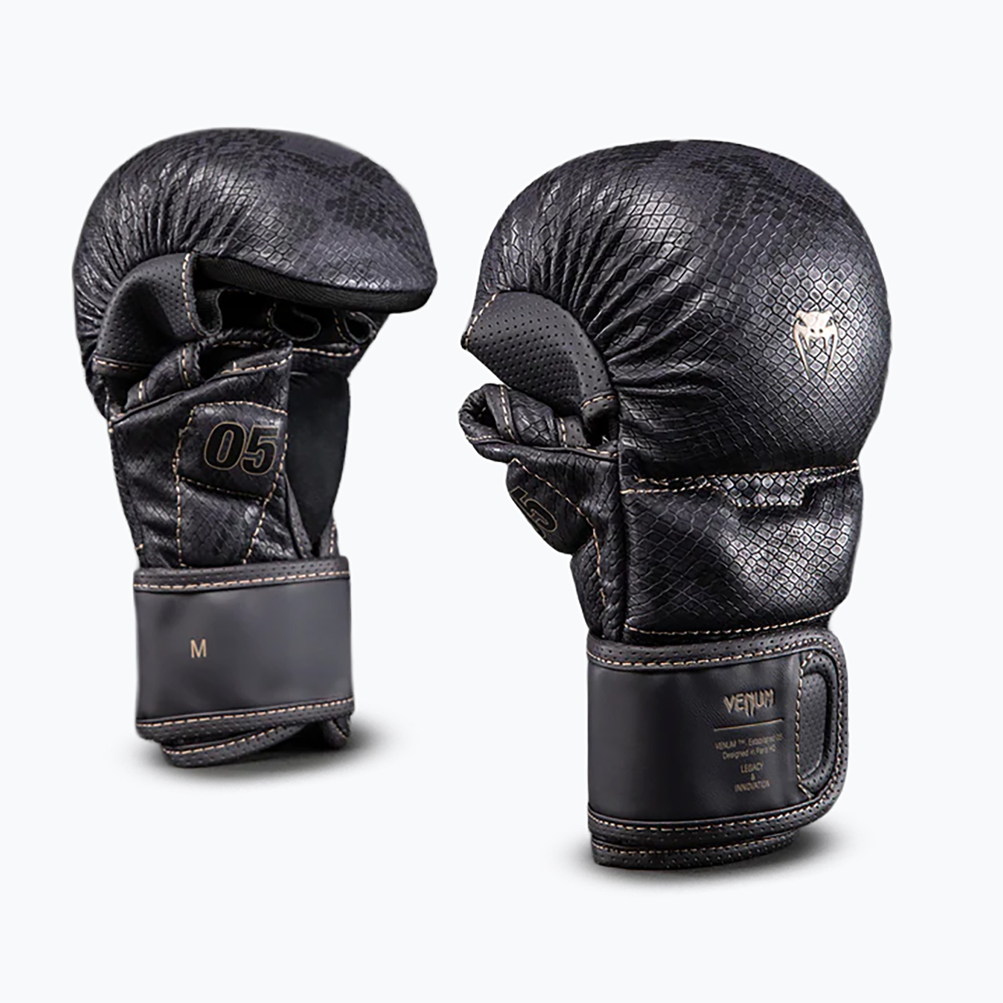 Mănuși de sparring Venum Impact Evo Scales MMA Sparring dark purple