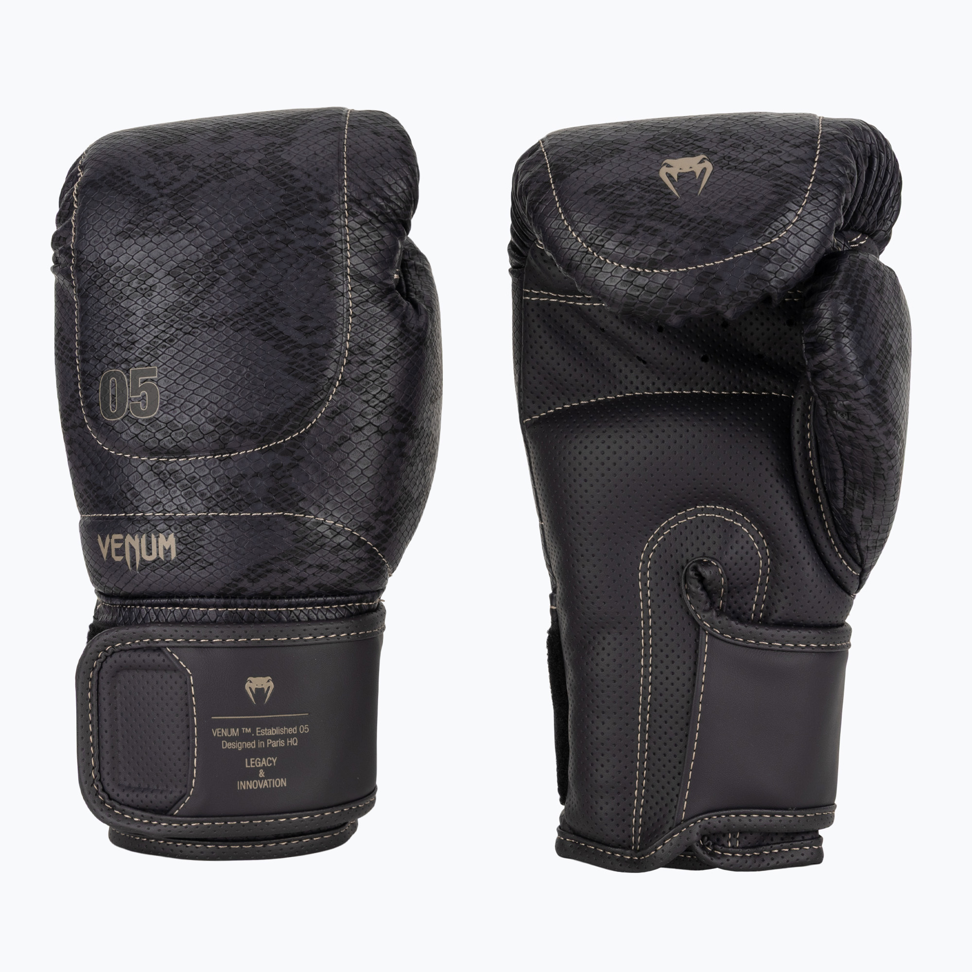 Боксови ръкавици Venum Impact Evo Scales Boxing dark purple