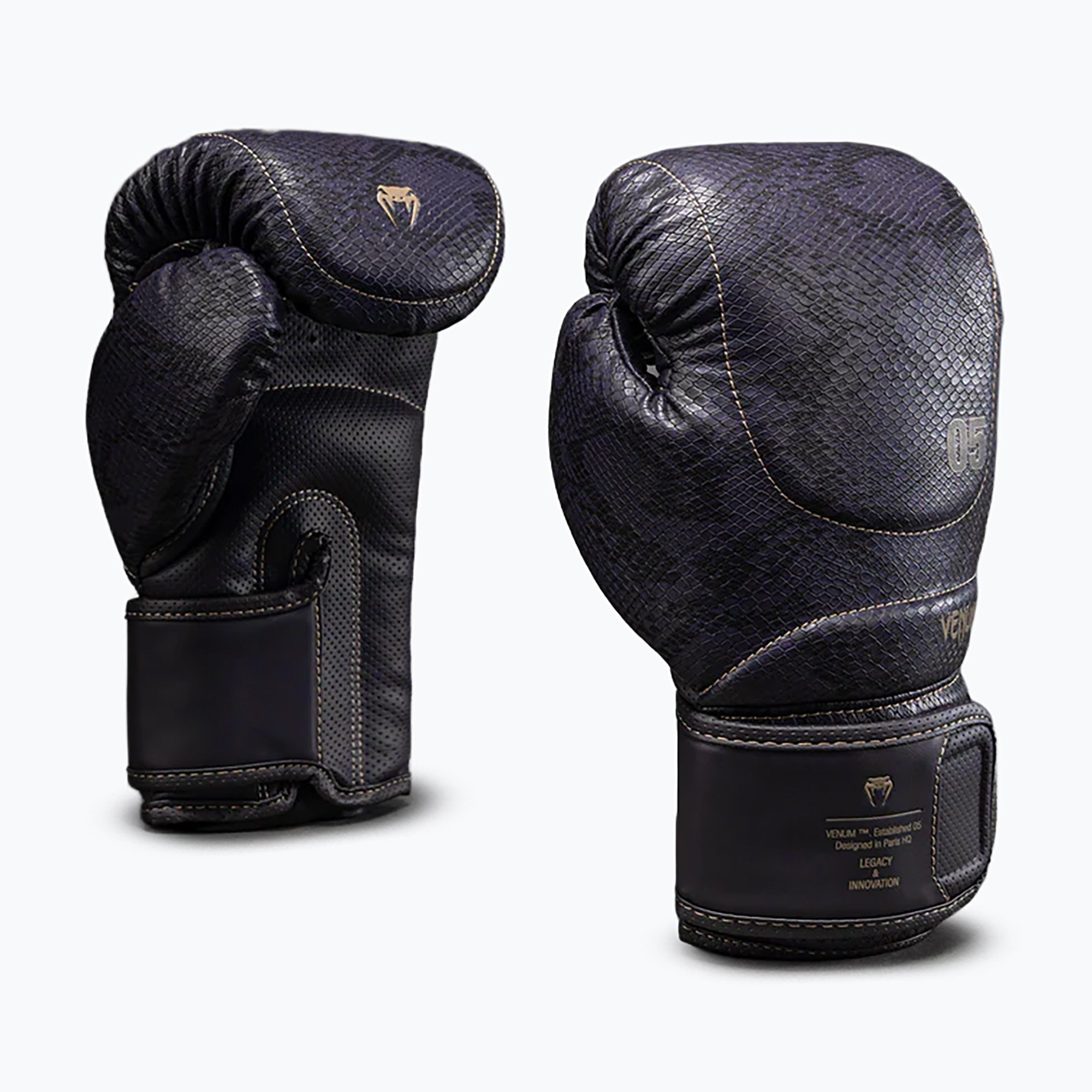 Mănuși de box Venum Impact Evo Scales Boxing dark purple