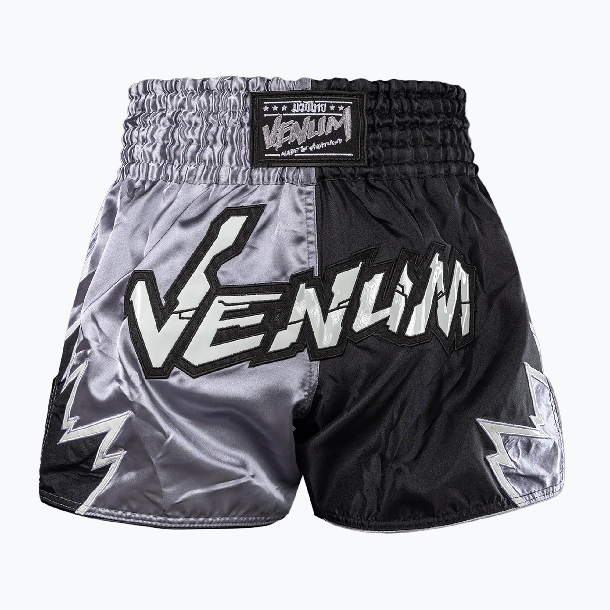 Pantaloni scurți de antrenament Venum Inferno 2.0 Muay Thai Grey / Black