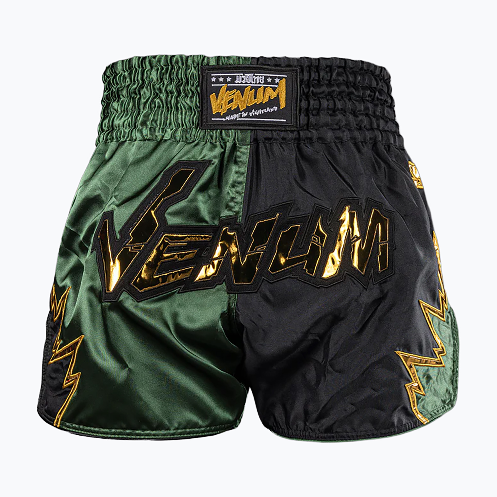 Pantaloni scurți de antrenament Venum Inferno 2.0 Muay Thai Black/Khaki