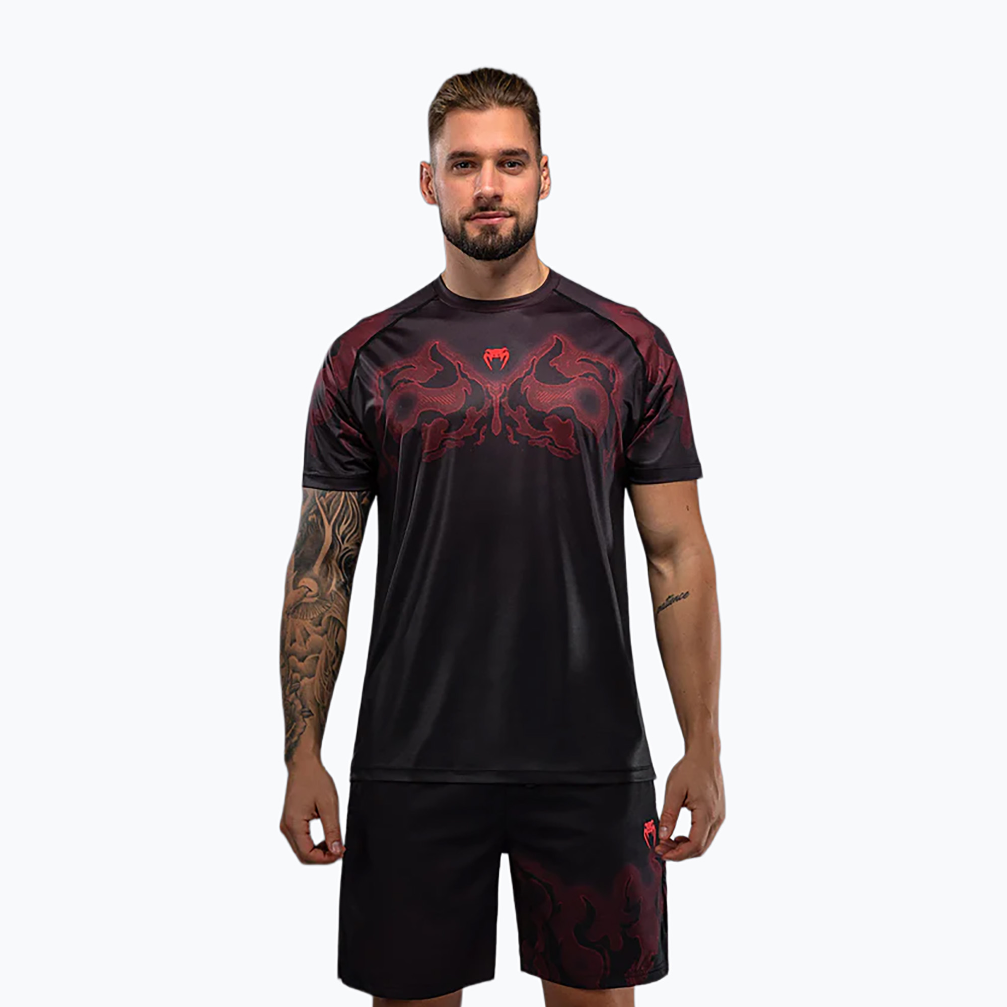 Koszulka męska Venum Spectre Dry-Tech black/red 