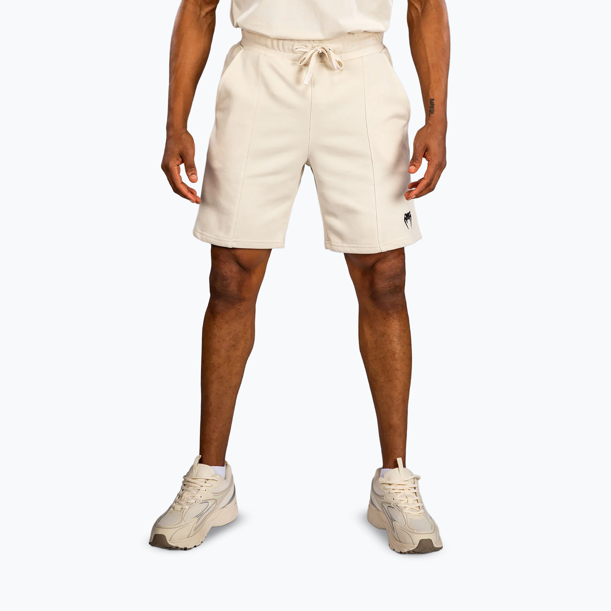 Pantaloni scurți pentru bărbați Venum Contender Fleece Cotton Off White