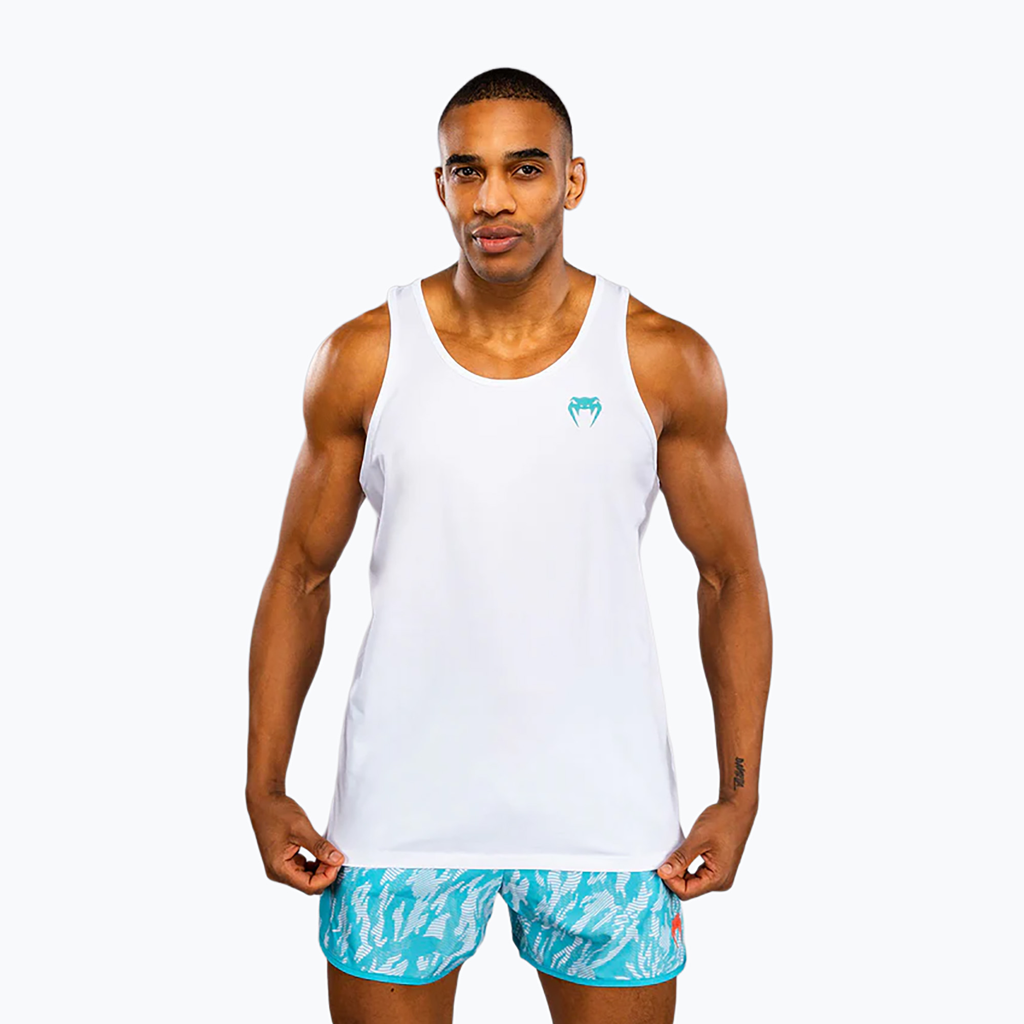 Koszulka męska Venum Aqua white/turuoise