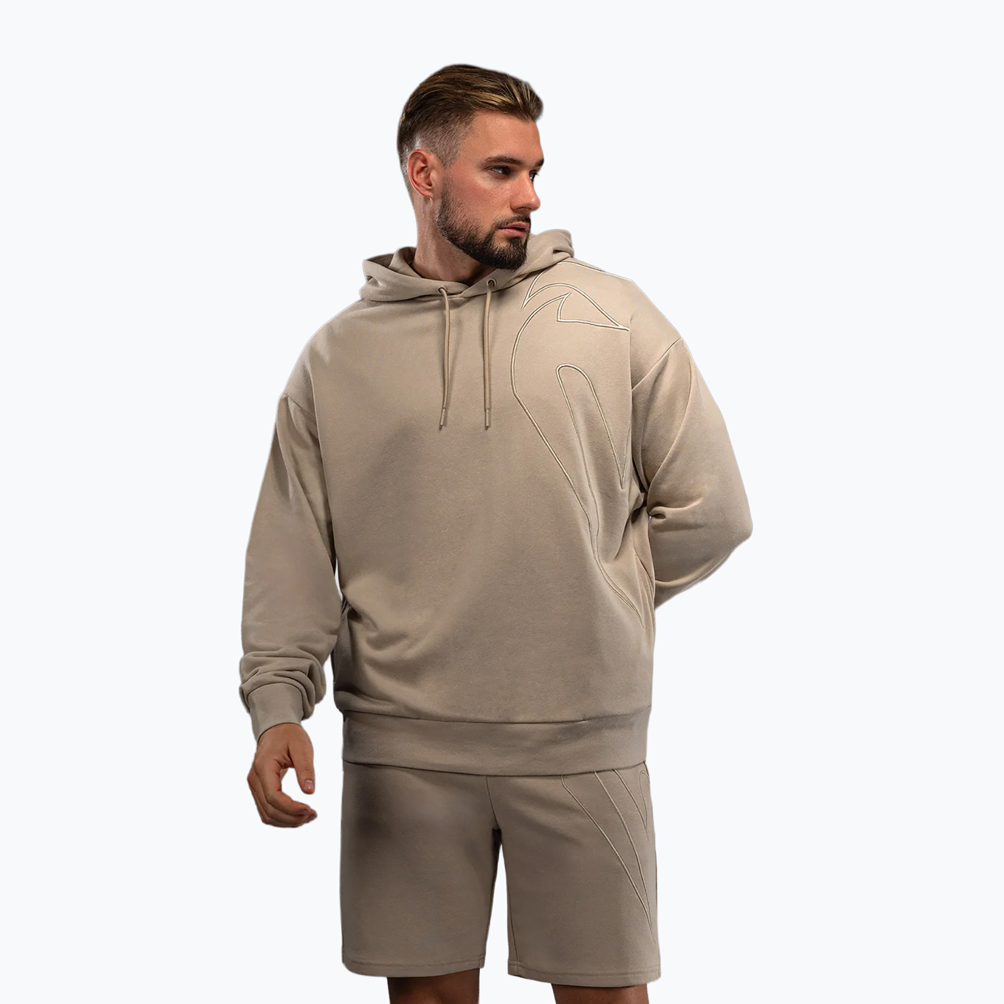 Bluză Venum Giant 3D Hoodie beige