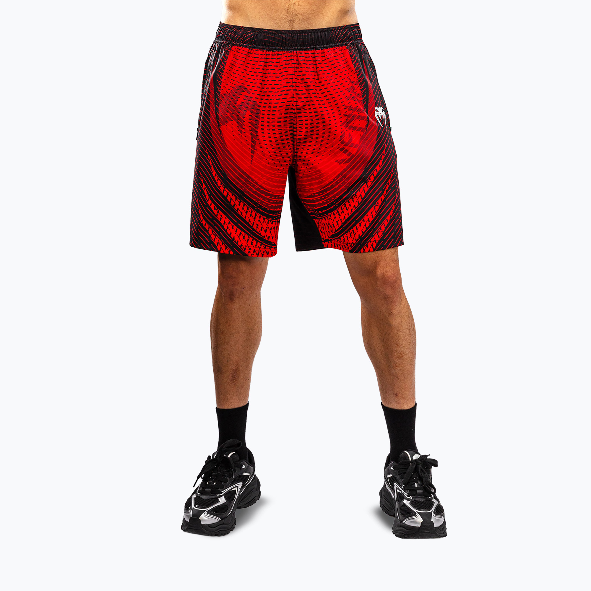 Pánske tréninkové šortky Venum Galactic 3.0 Training red/silver