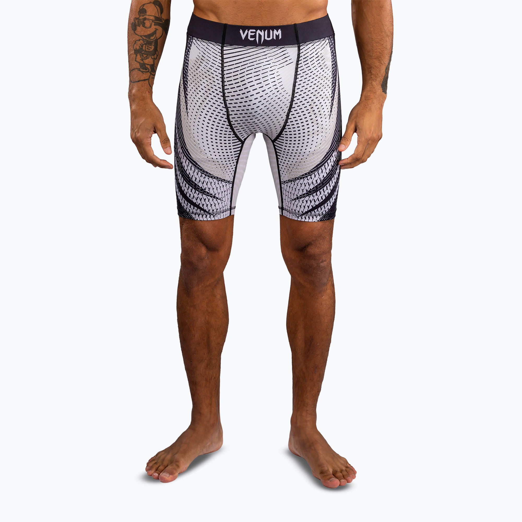 Pánske tréninkové šortky Venum Galactic 3.0 Vale Tudo off white/black