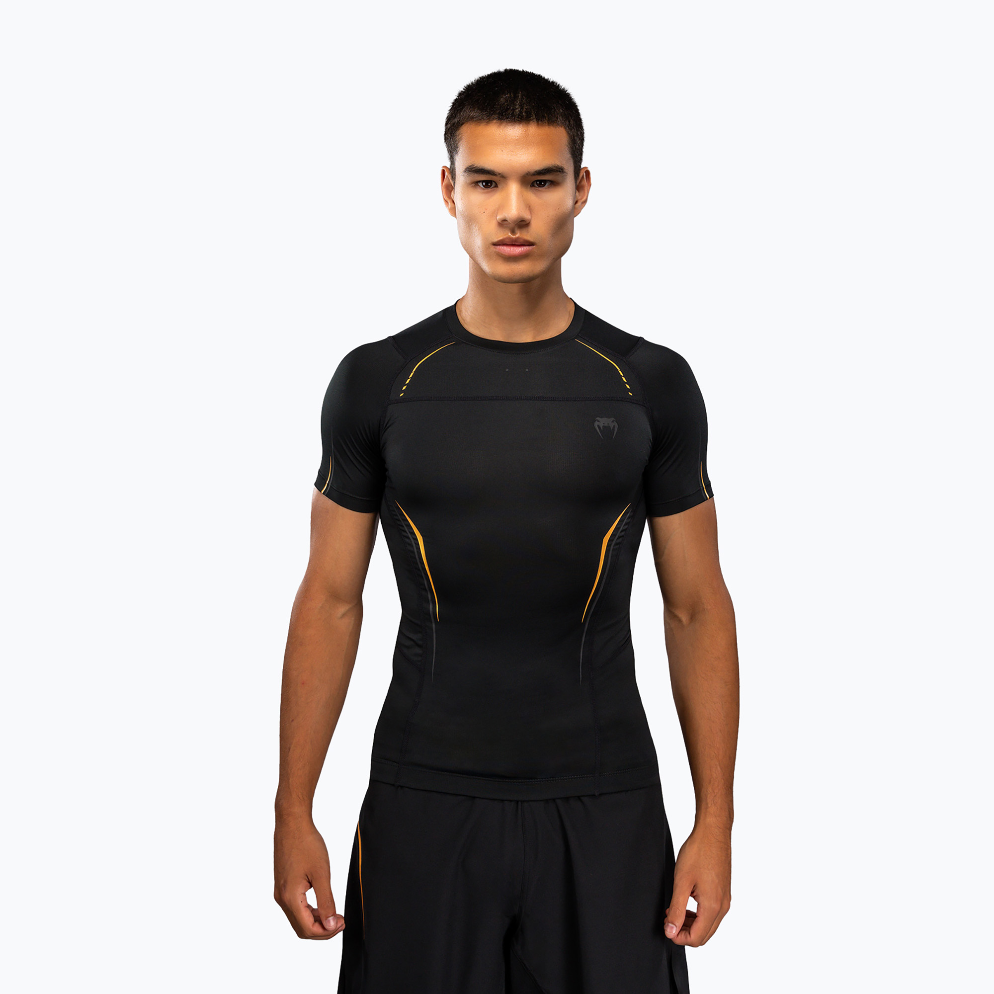 Pánsky rashguard Venum G-Core Rashguard SS black/gold