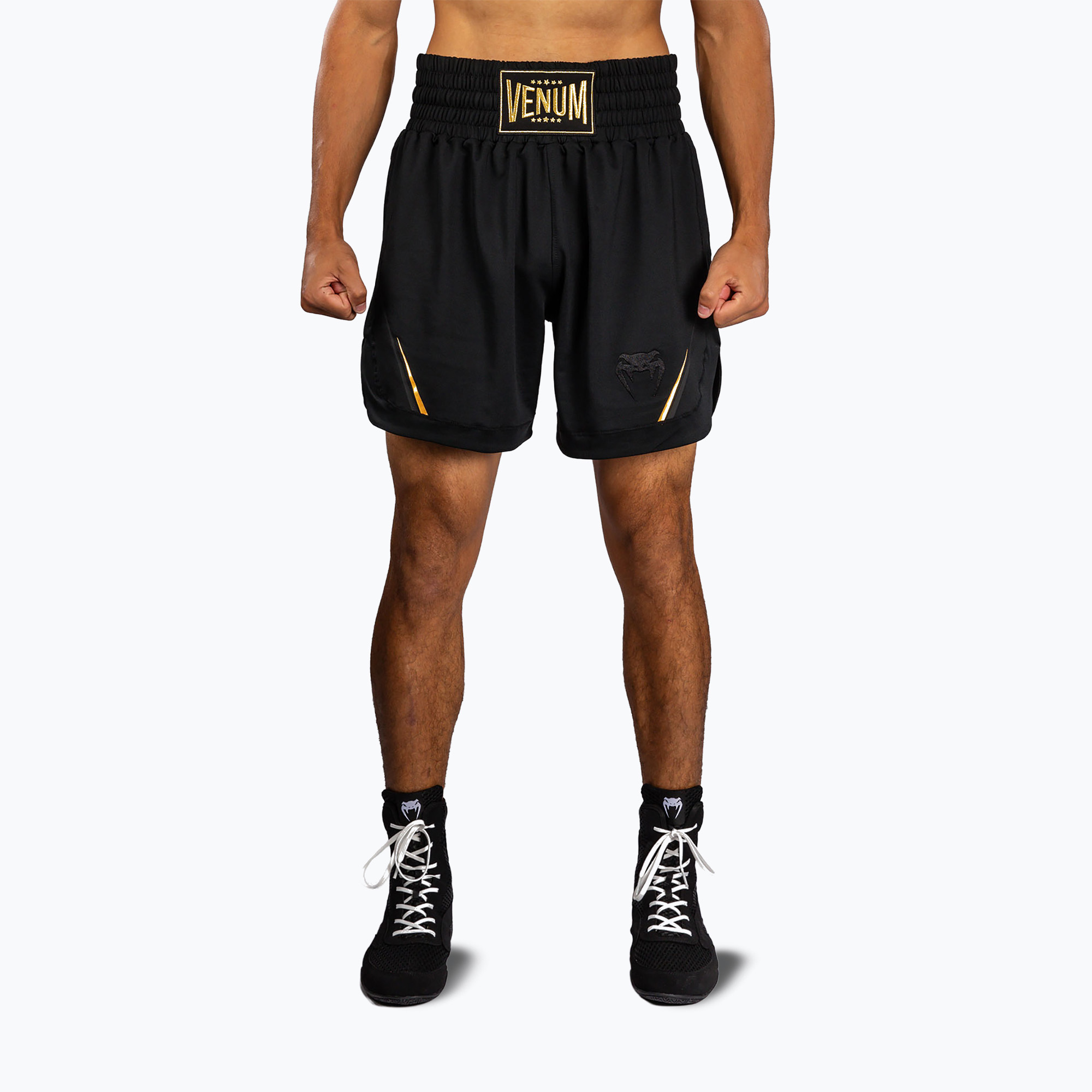 Pánske tréninkové šortky Venum G-Core Boxing black/gold