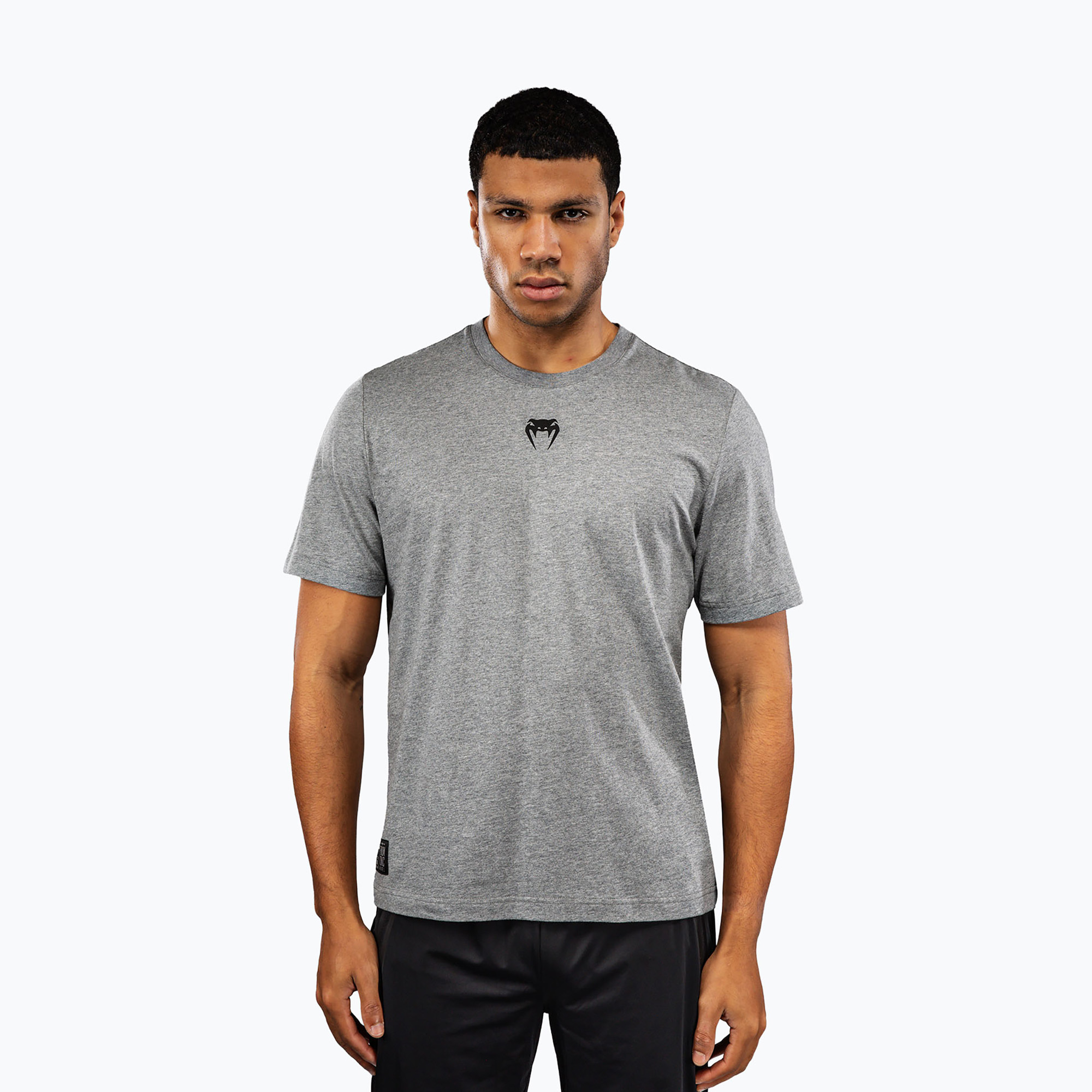 Мъжка тениска Venum Fight Icon Cotton light heather grey