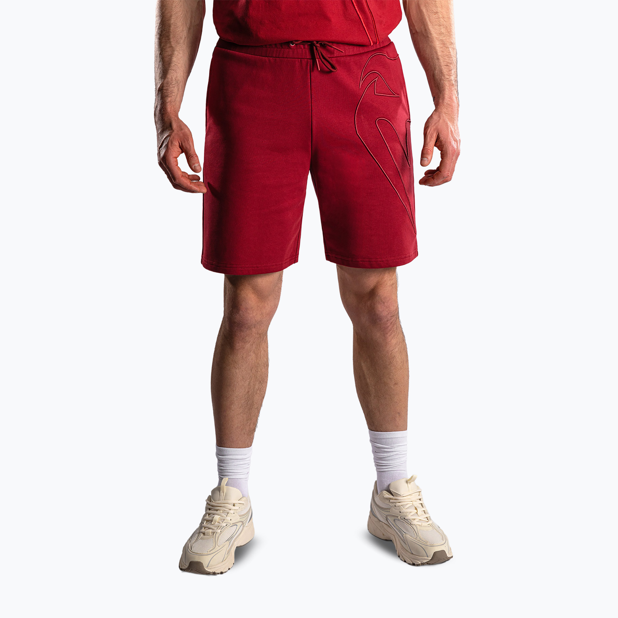Pánske tréninkové šortky Venum Giant 3D Cotton red