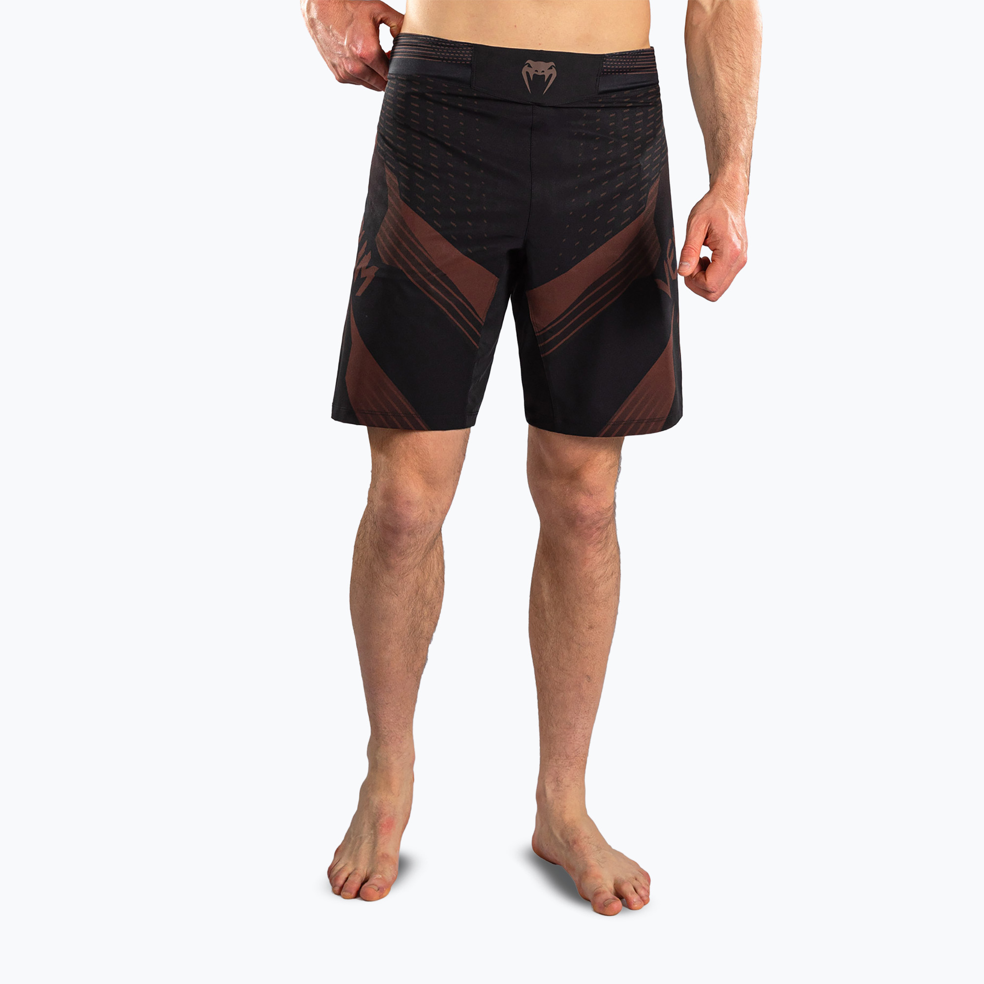 Pánske tréninkové šortky Venum No-Gi 6.0 Fight black/brown