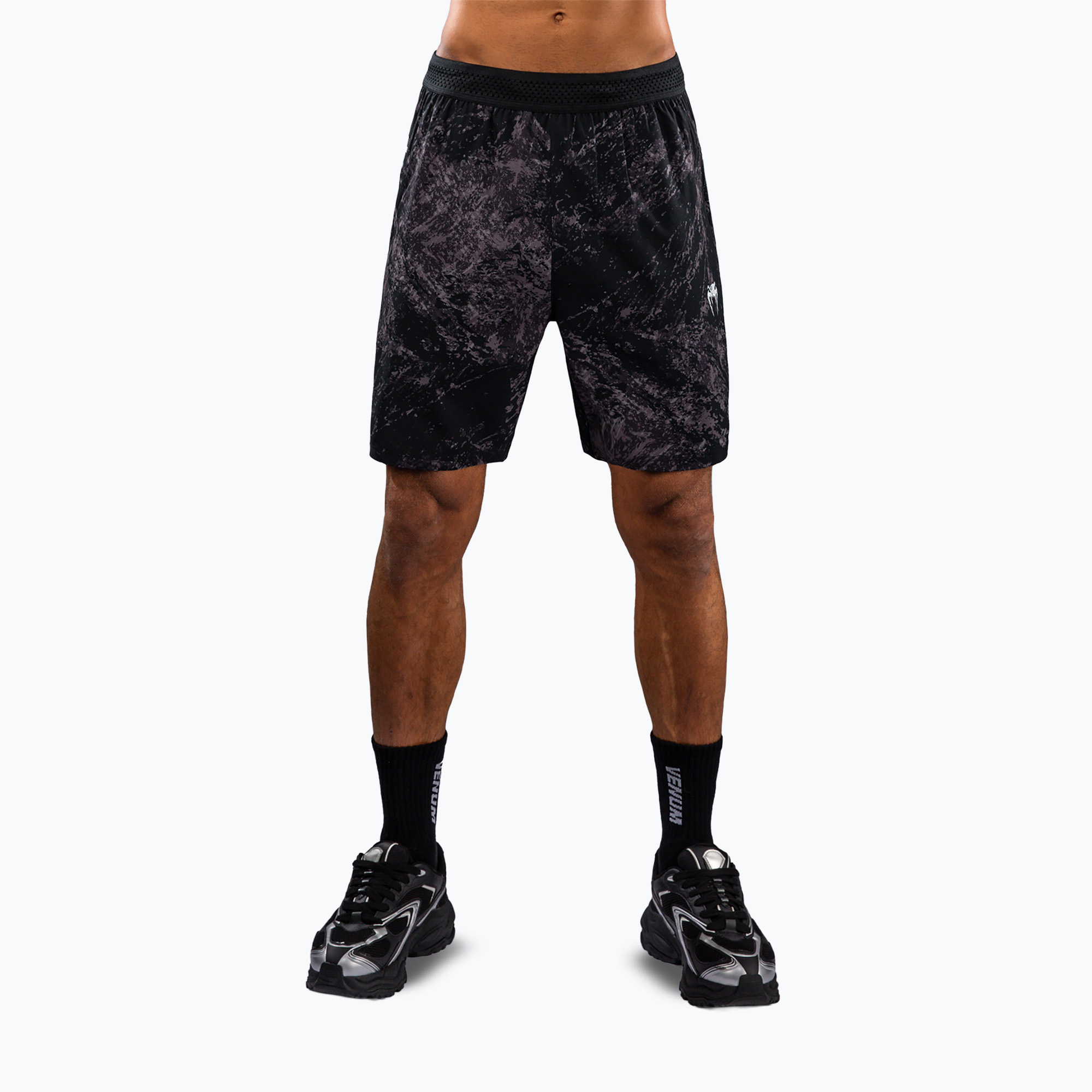Pánske tréninkové šortky Venum Rage & Workout Training black/grey