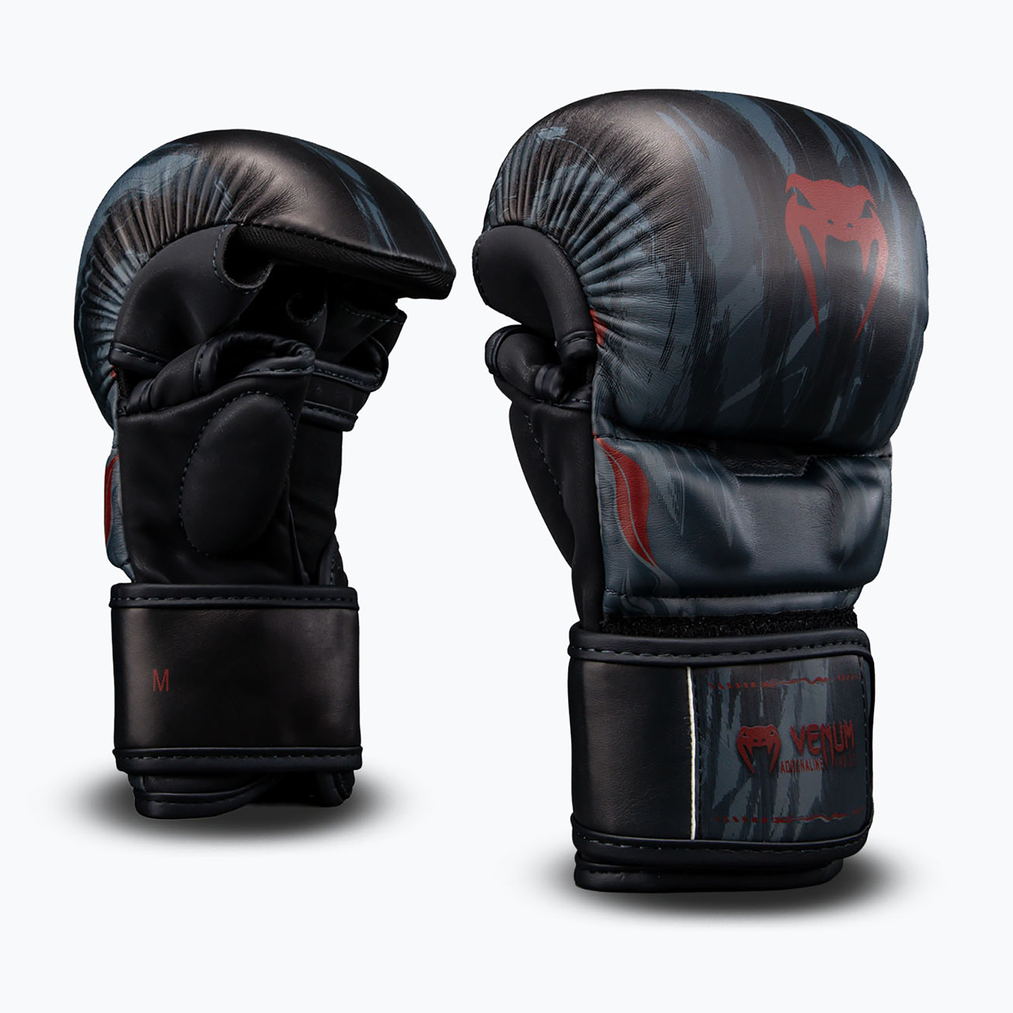 Sparingové rukavice Venum Demon Sparring black/grey