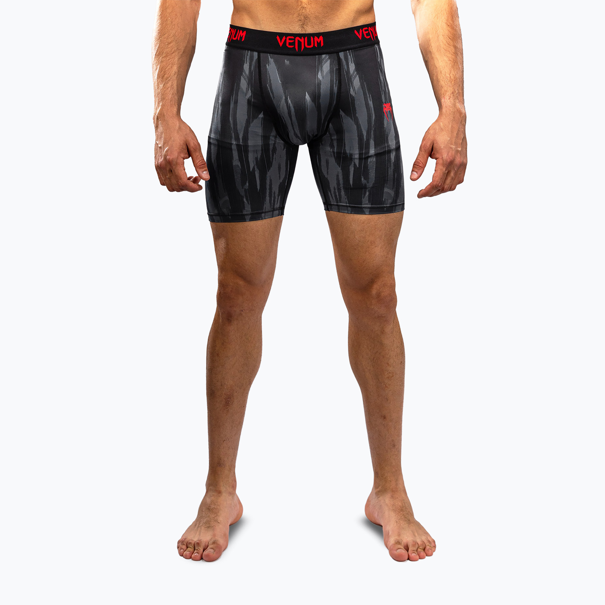 Pánske tréninkové šortky Venum Demon Vale Tudo black/grey