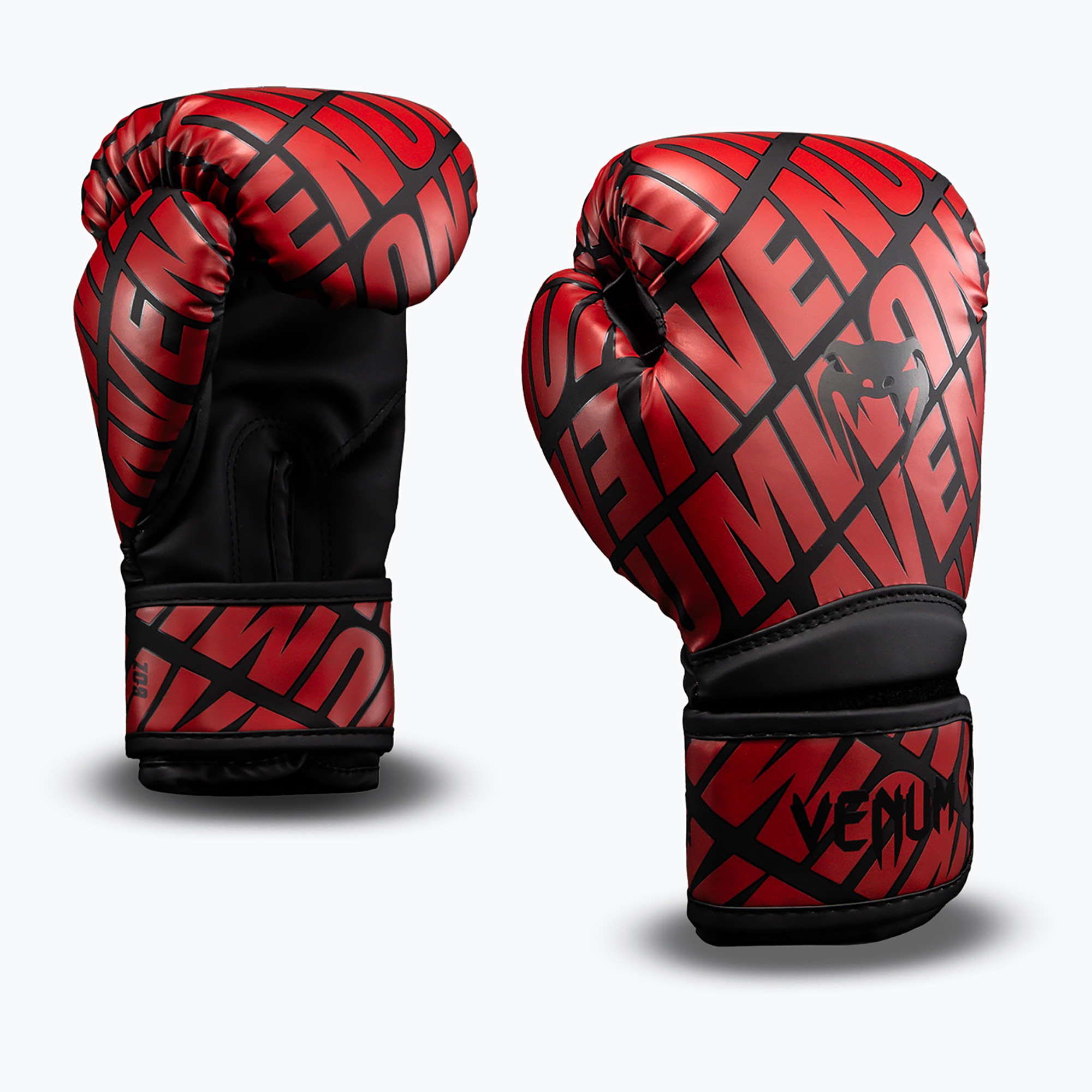 Mănuși de box pentru copii Venum Contender 1.5 XT 3D black/red