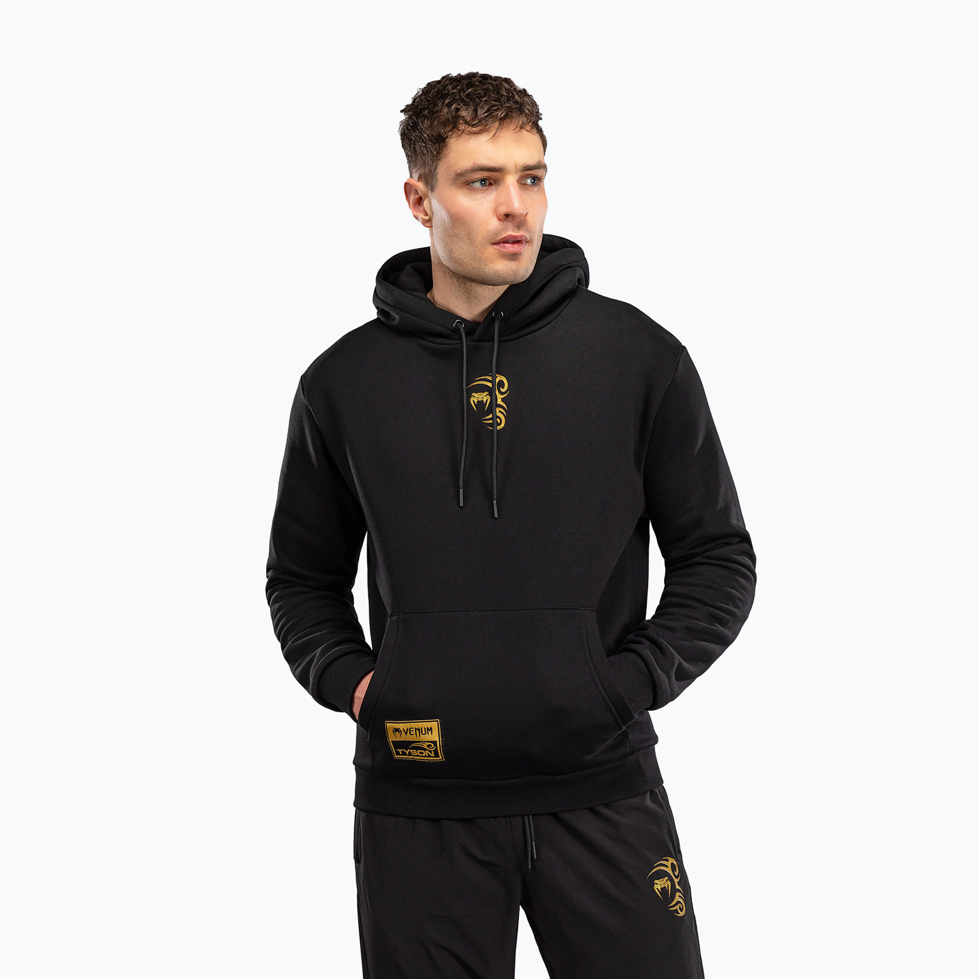 Мъжки суитшърт Venum x Mike Tyson Tiger Hoodie black/gold
