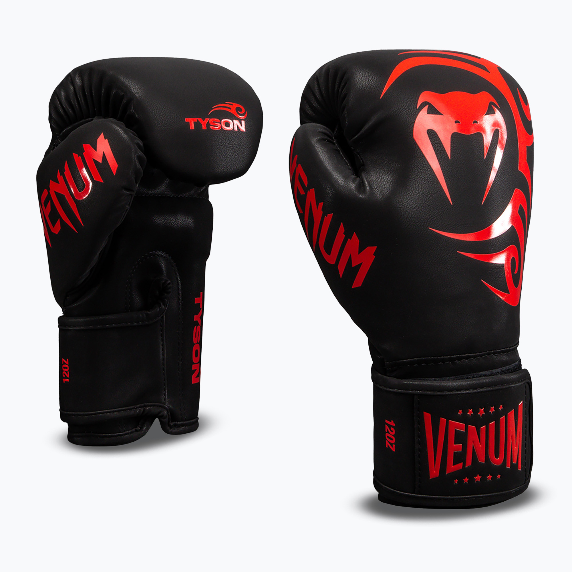 Boxerské rukavice Venum Mike Tyson Replica Boxing black/red