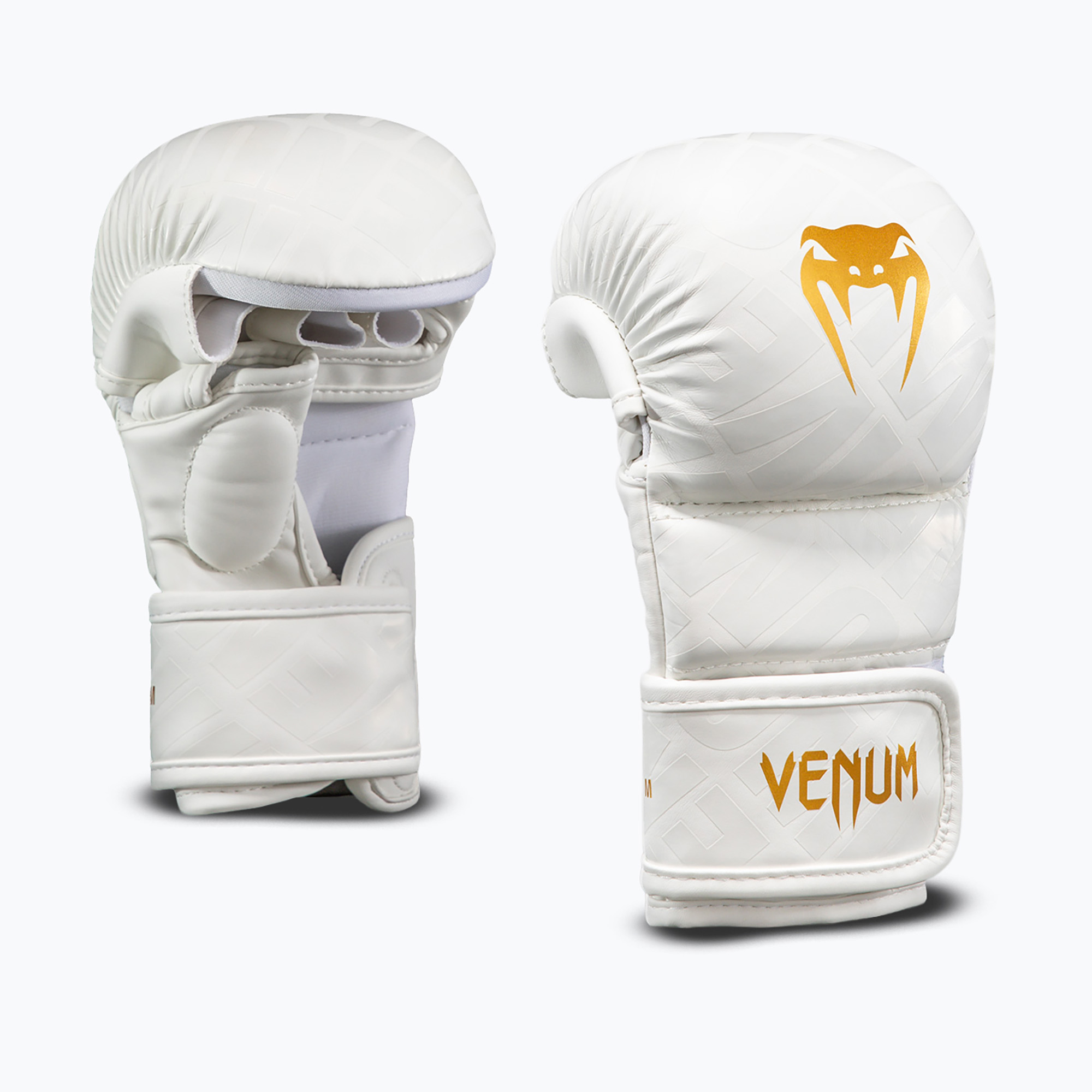 Sparingové rukavice Venum Contender 1.5 XT 3D Sparring white/gold