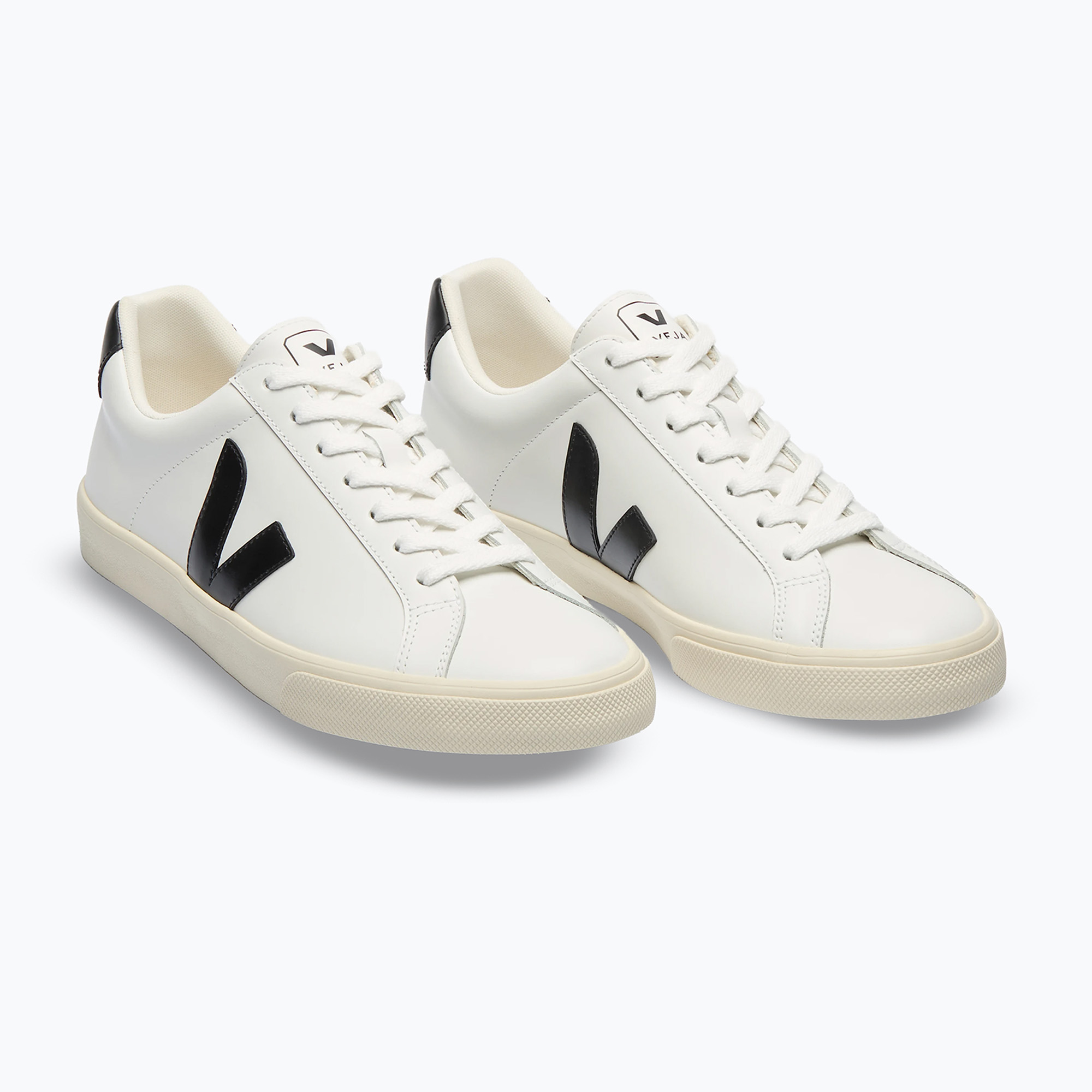 Buty damskie VEJA Esplar Logo Leather extra white/black 