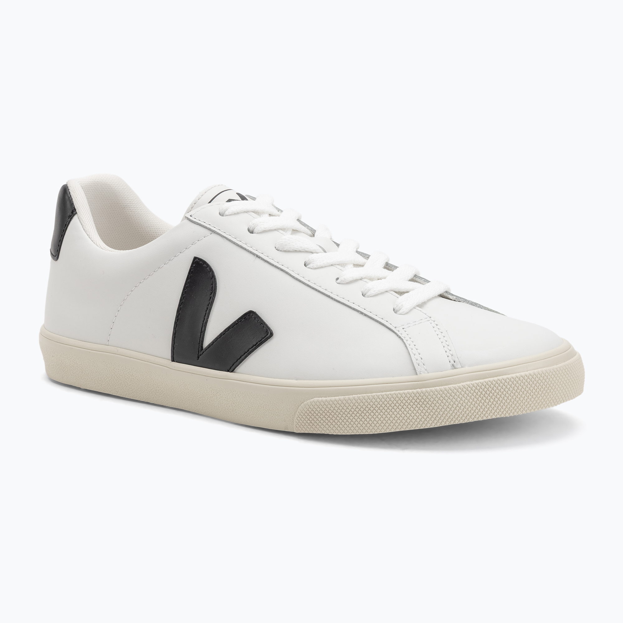 Buty męskie VEJA Esplar Logo Leather white/black 