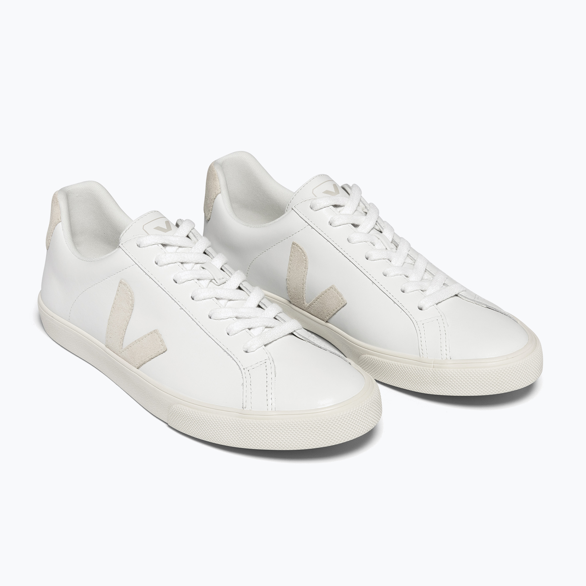 Buty damskie VEJA Esplar Logo Leather white/sable 
