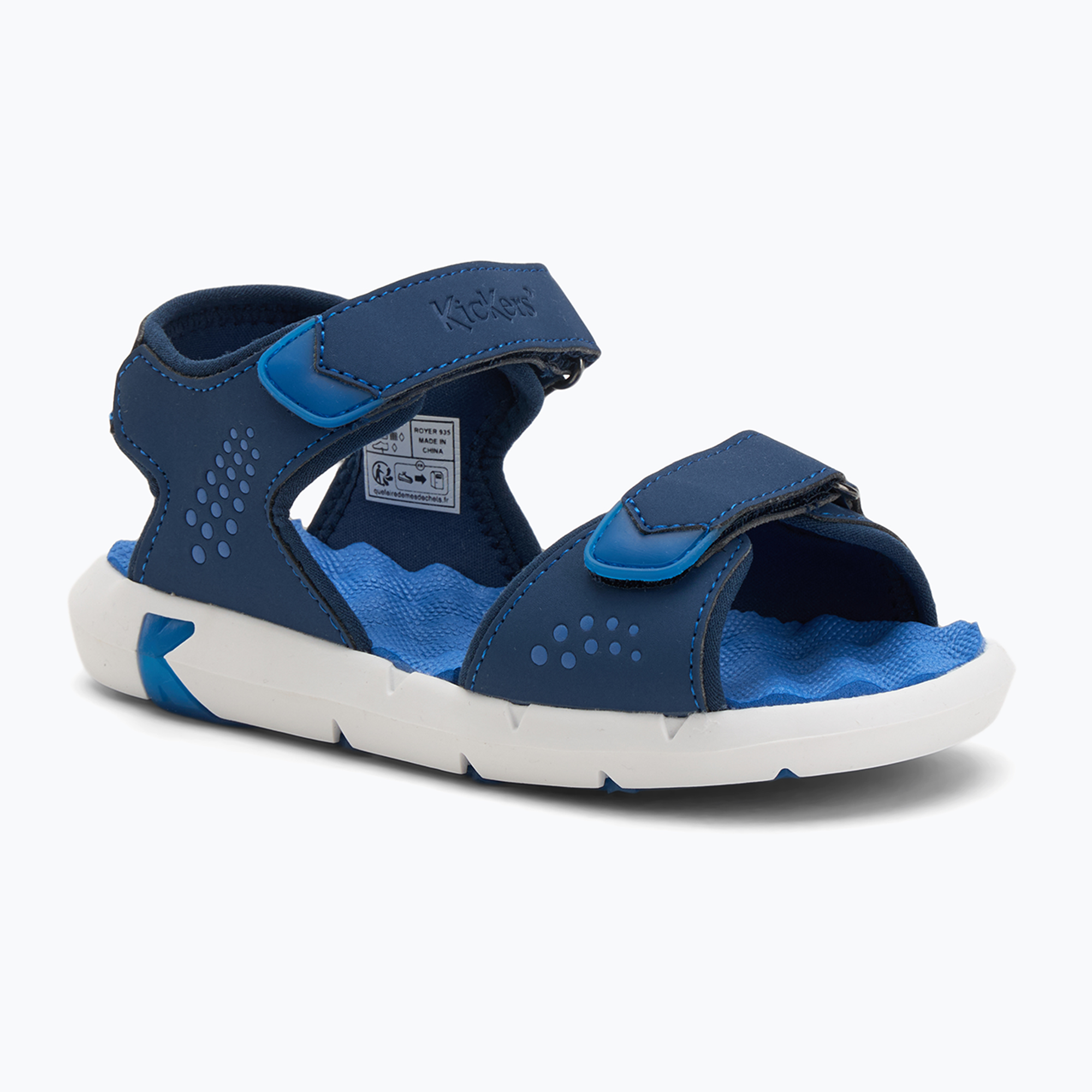 Kickers Jumangap bleu marine children's sandals (29 EU)