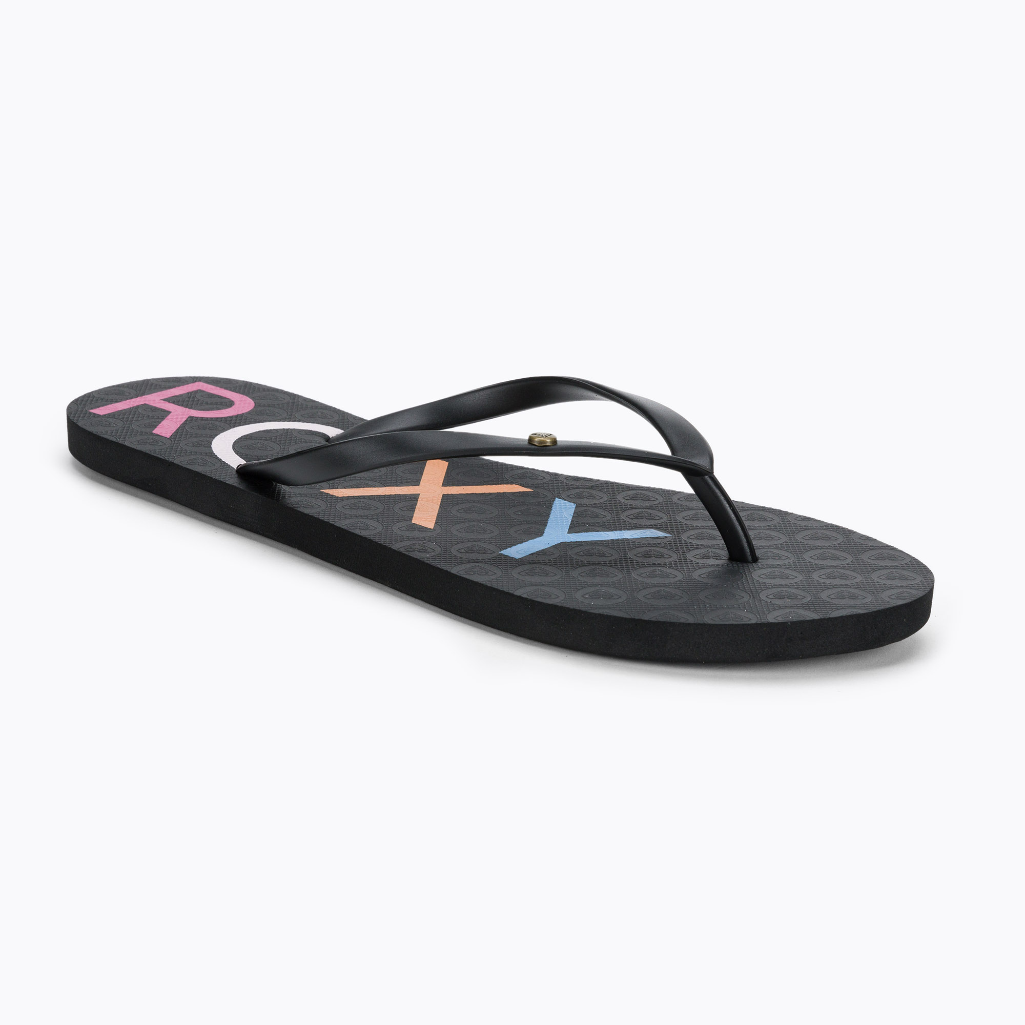 Flip flop pentru femei ROXY Sandy III 2021 black multi (Sandy ARJL100876-BK5)